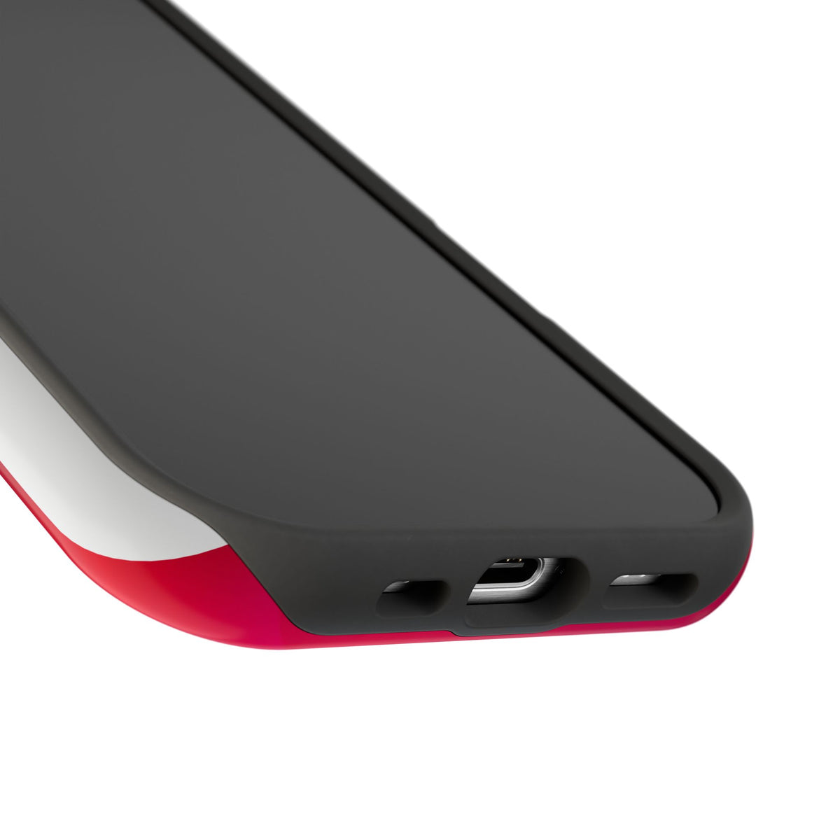 Impact-Resistant Phone Case — Gradient Blue to Magenta Protective Cover