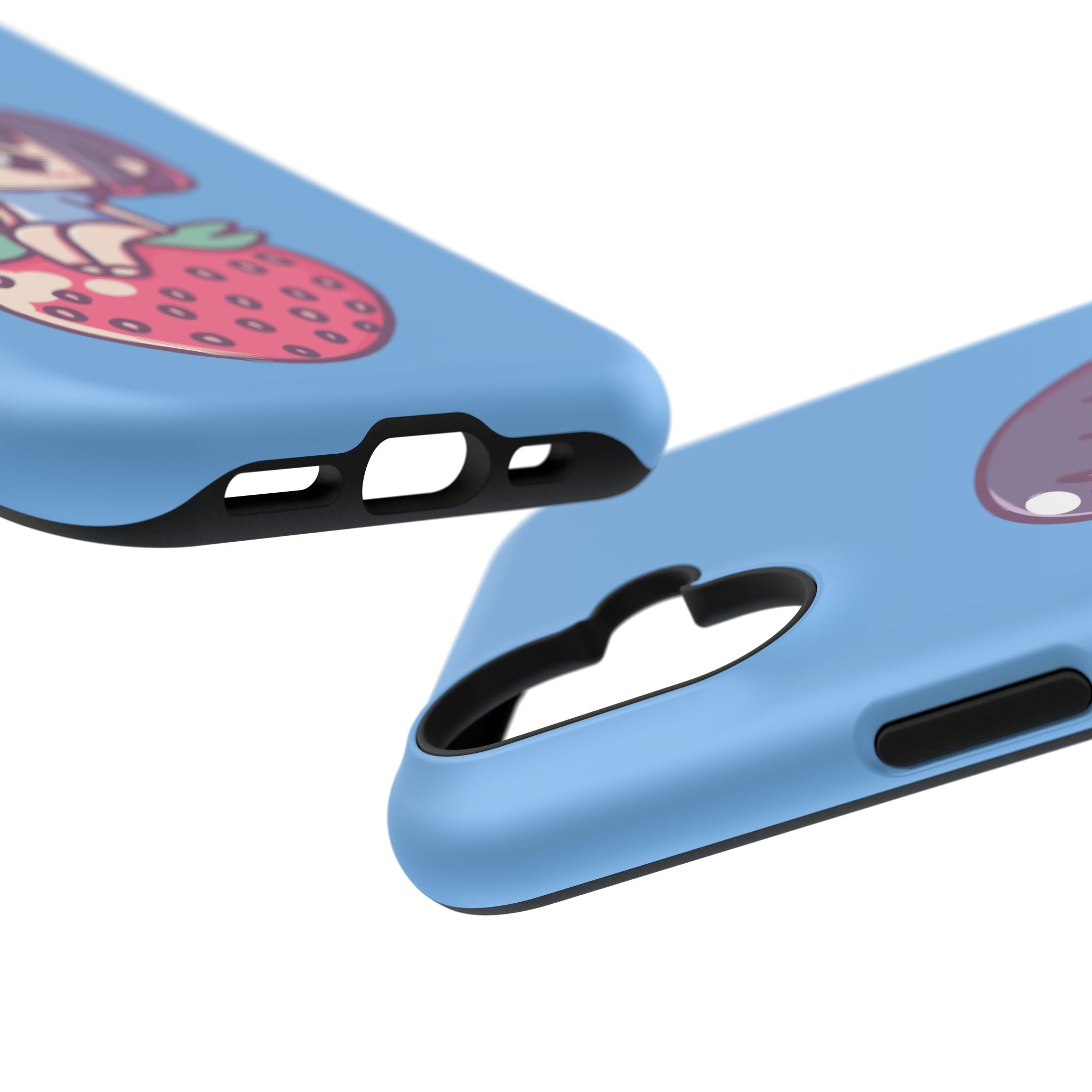 Cute Strawberry Impact Resistant Phone Case