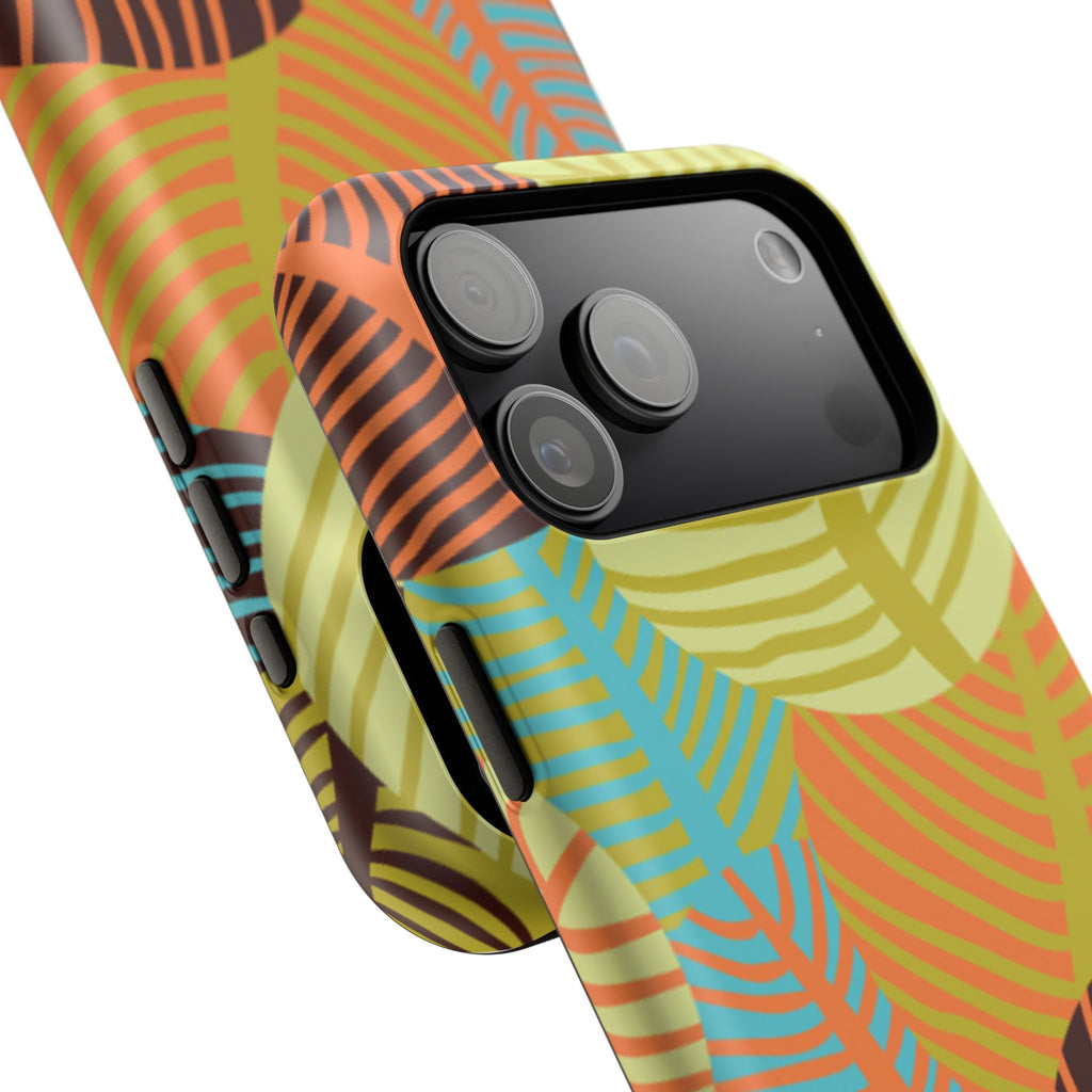 Vibrant Leafy Phone Impact-Resistant Case