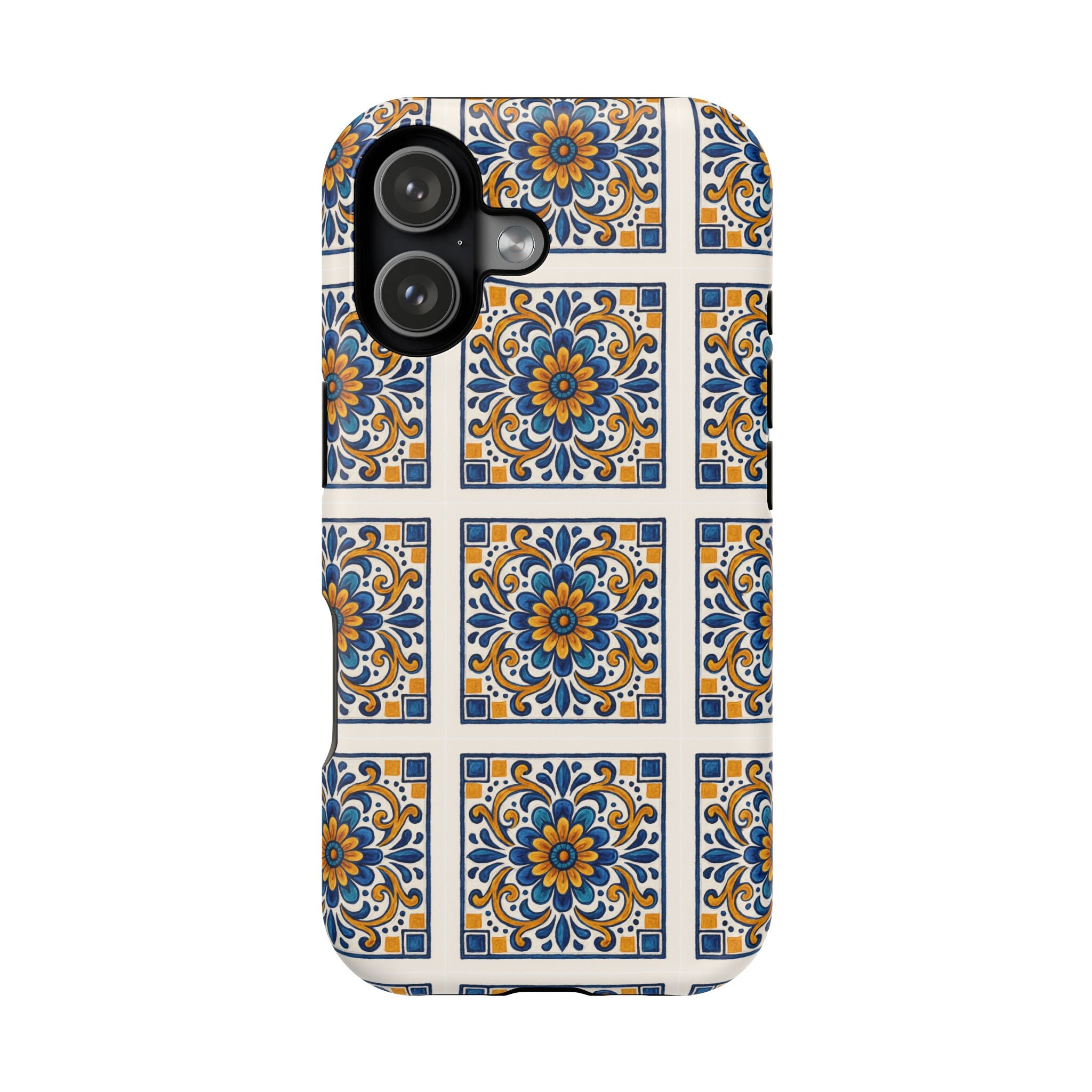 Colorful Floral Phone Case, Durable Impact-Resistant