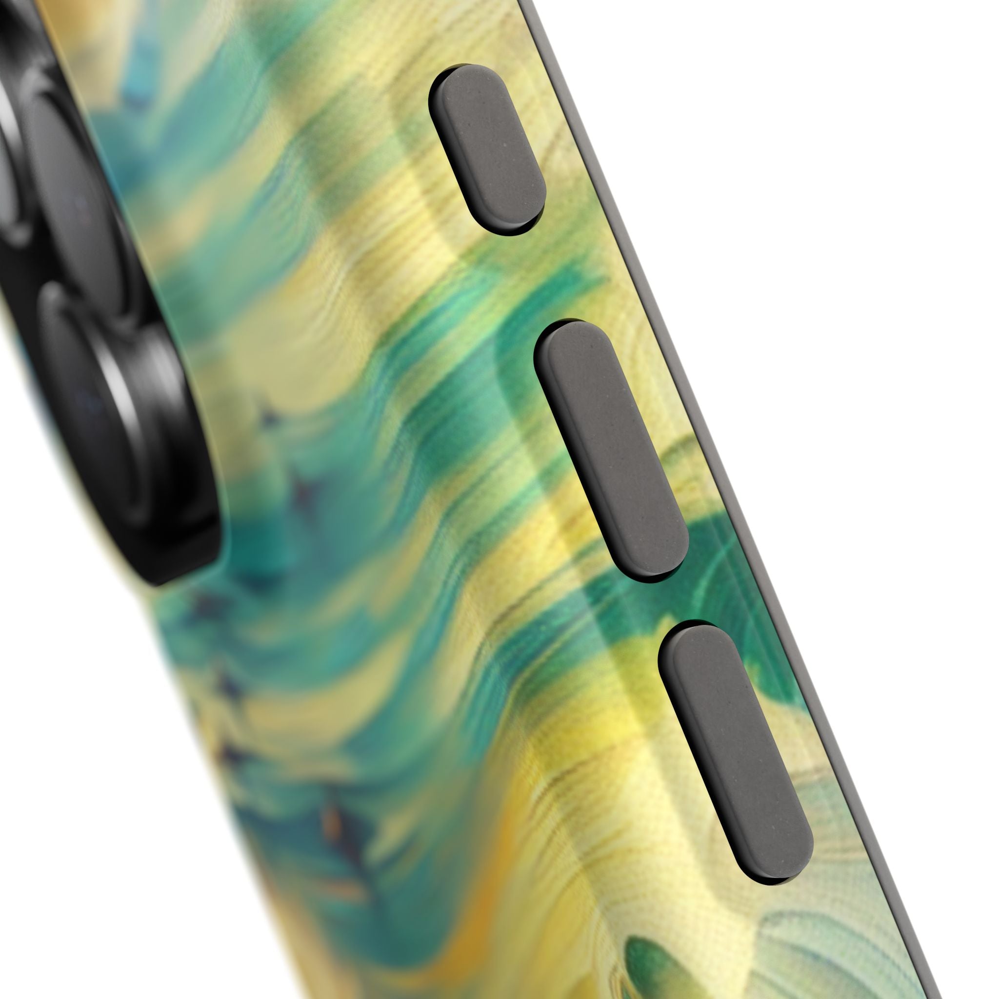 Surfer Riding Waves Impact Resistant Phone Case