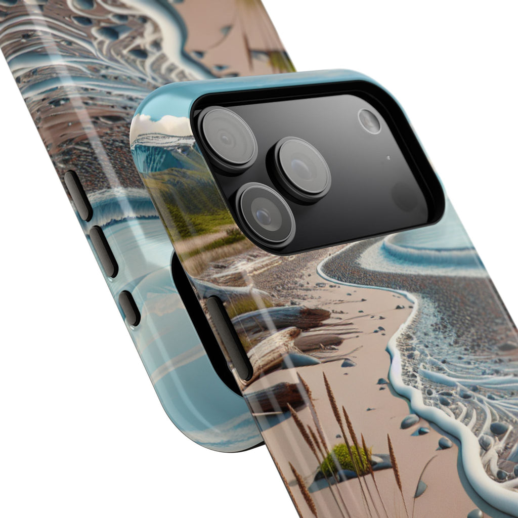 Beach Landscape Impact Resistant Phone Case