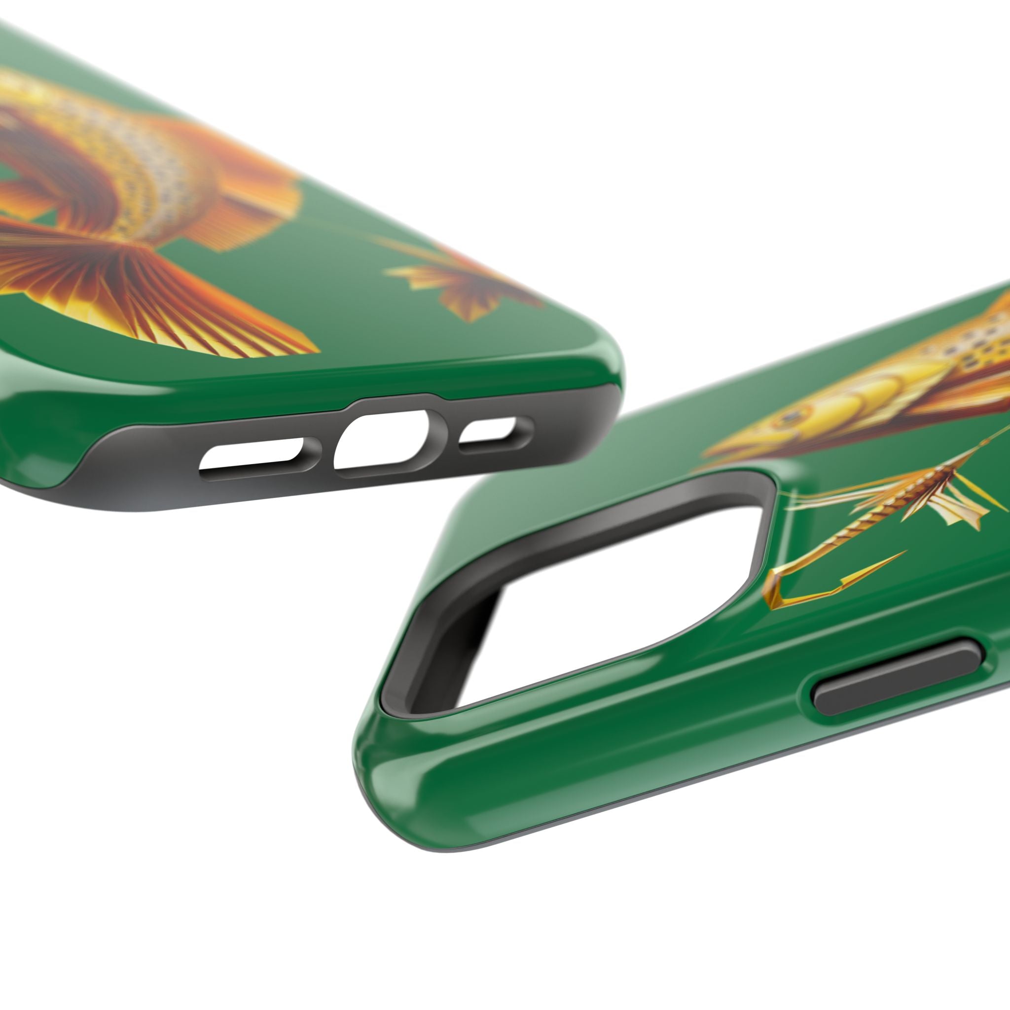 Impact Resistant Phone Case,  Lucky Charm Fish, Outdoor Enthusiast Gift