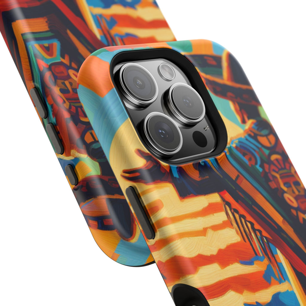 Impact Resistant Phone Case Sombrero Man Art