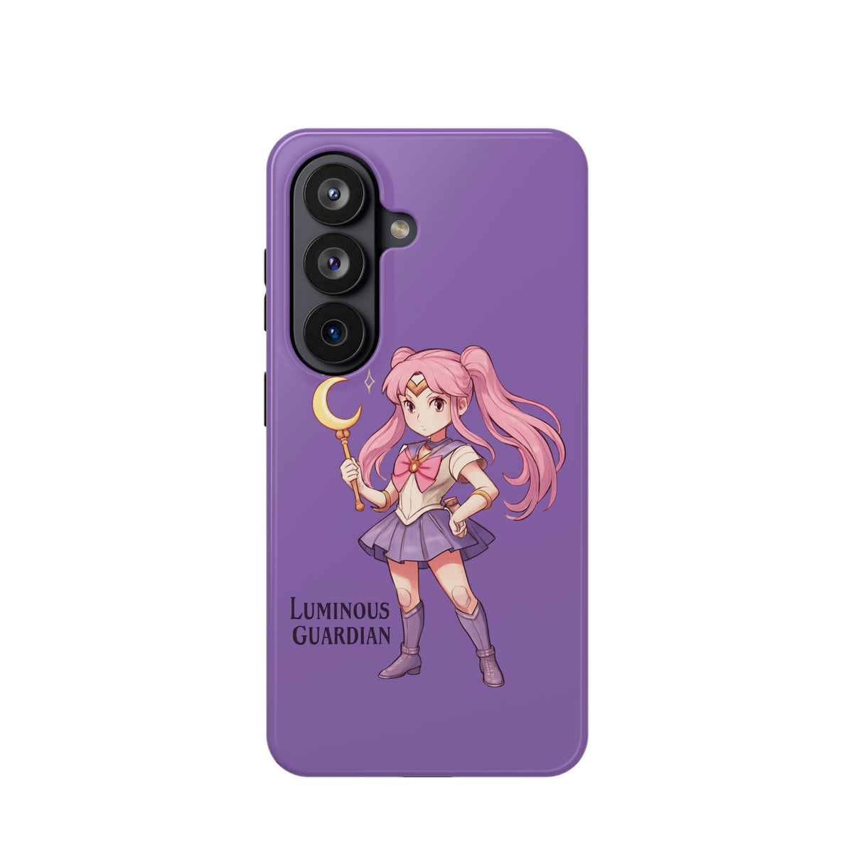 Luminous Guardian Phone Case, Impact-Resistant