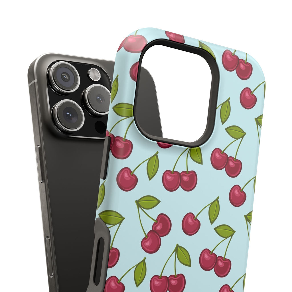 Cherry Pattern Phone Case, Cute Cherry