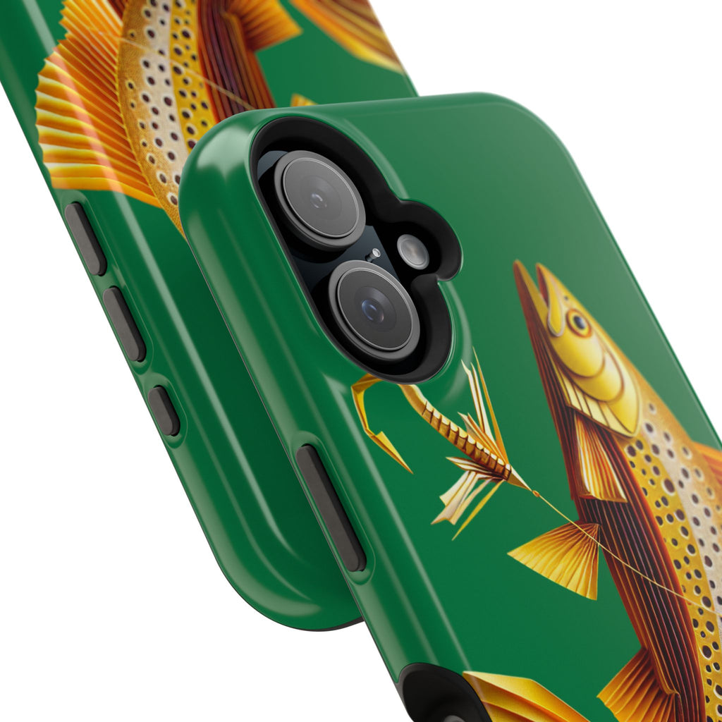 Impact Resistant Phone Case,  Lucky Charm Fish, Outdoor Enthusiast Gift