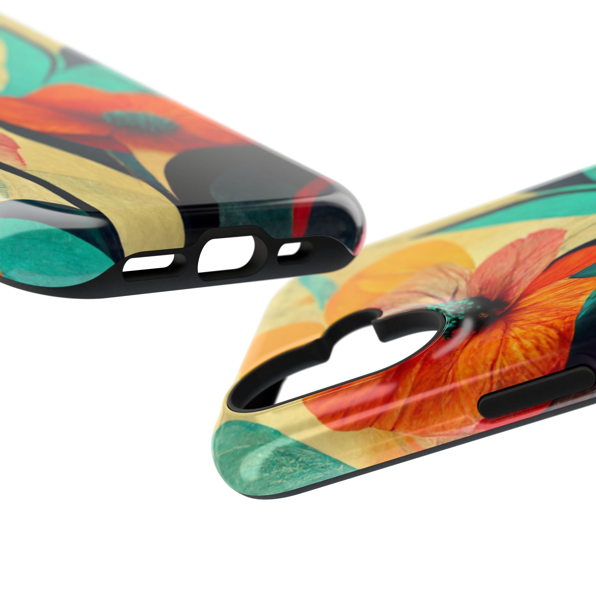 Floral Impact-Resistant Phone Case