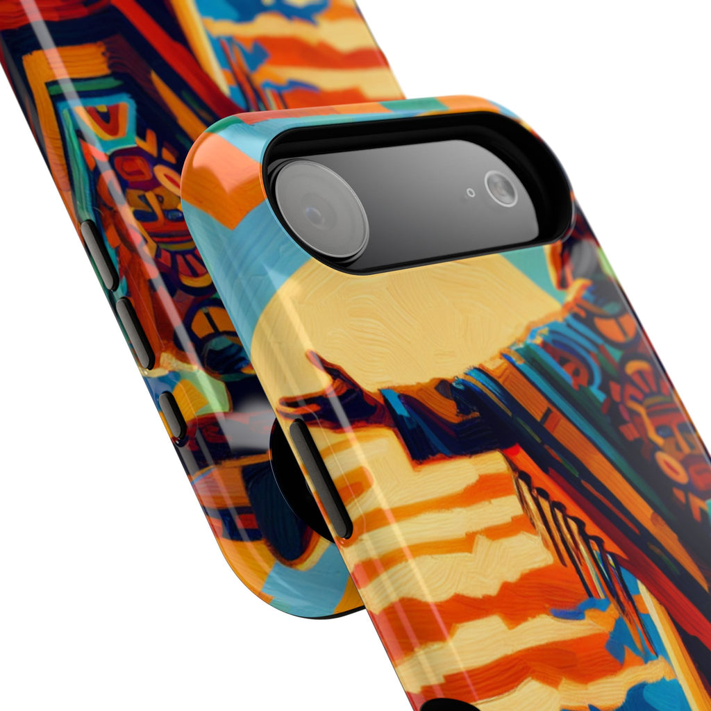 Impact Resistant Phone Case Sombrero Man Art