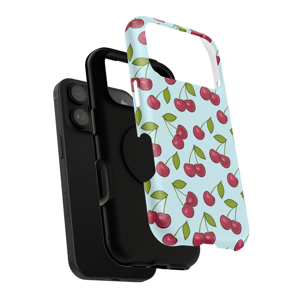 Cherry Pattern Phone Case, Cute Cherry