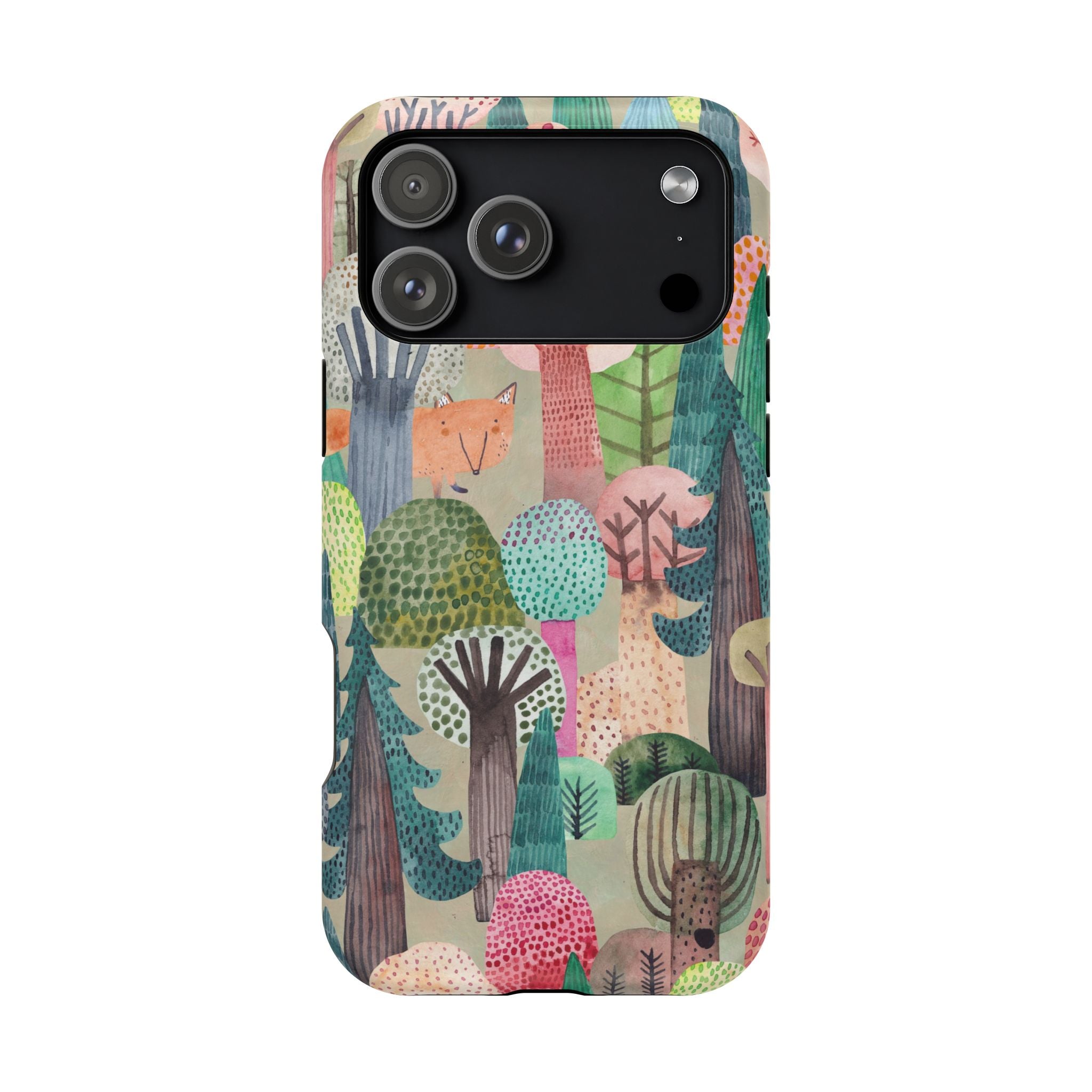 Whimsical Forest Phone Case - Impact-Resistant