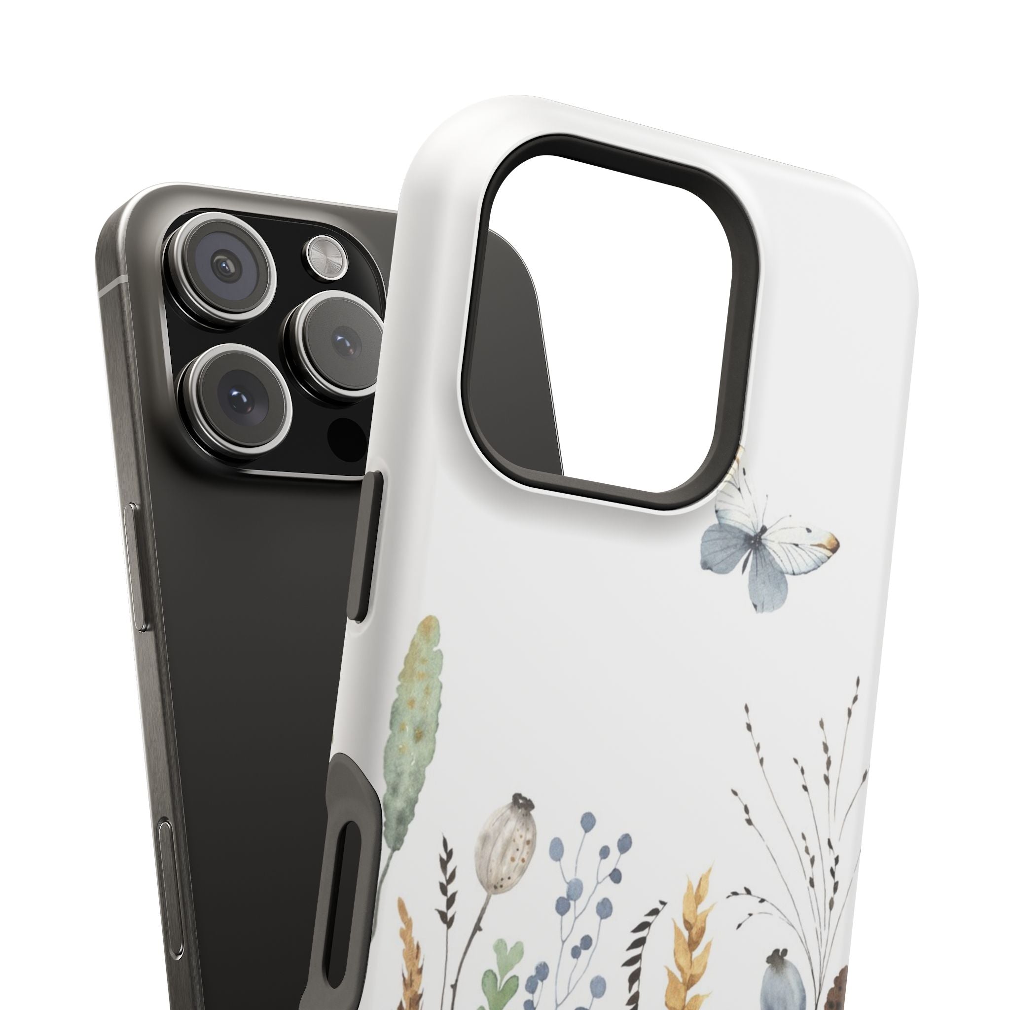 Floral Impact-Resistant Phone Case