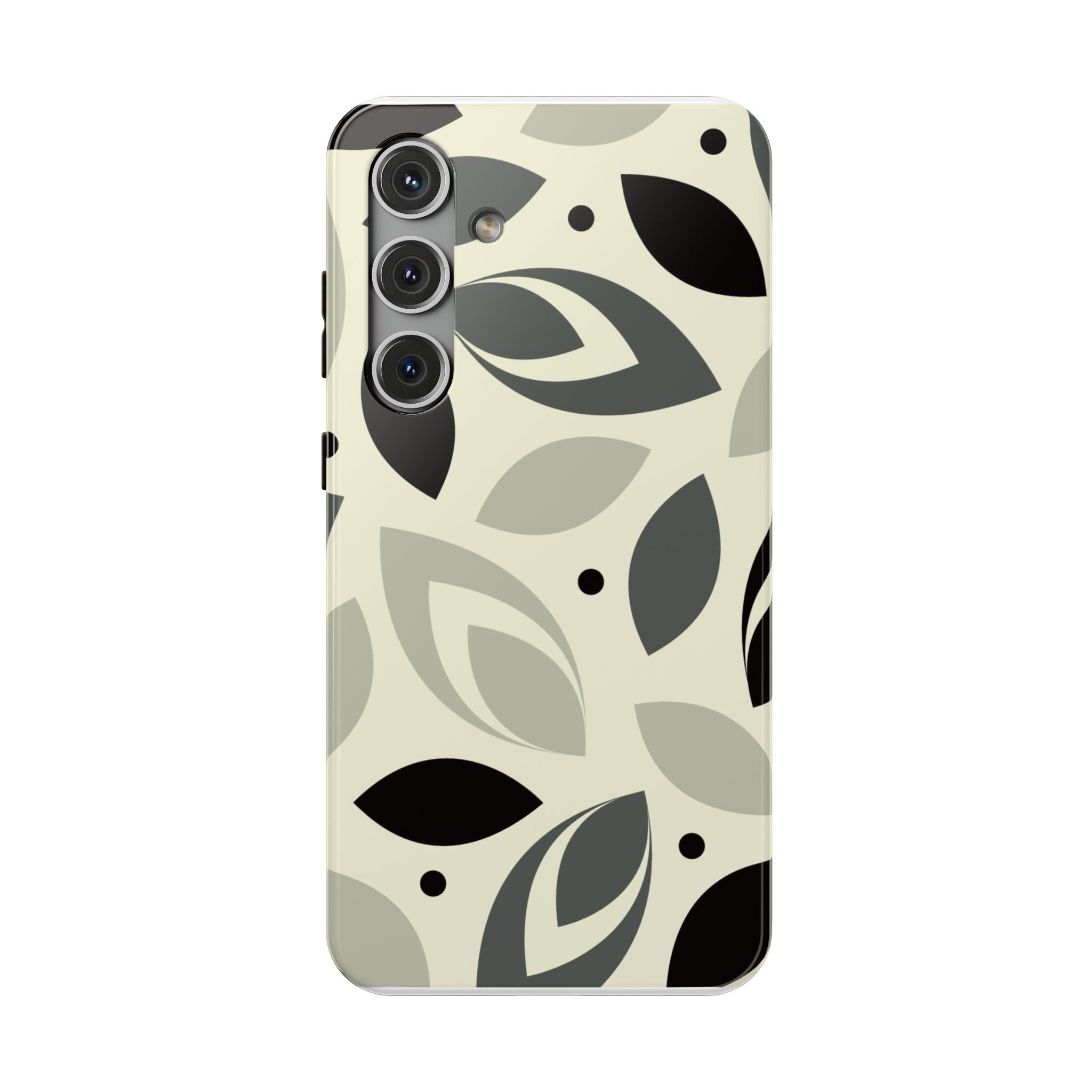 Modern Leaf Impact-Resistant Phone Cases