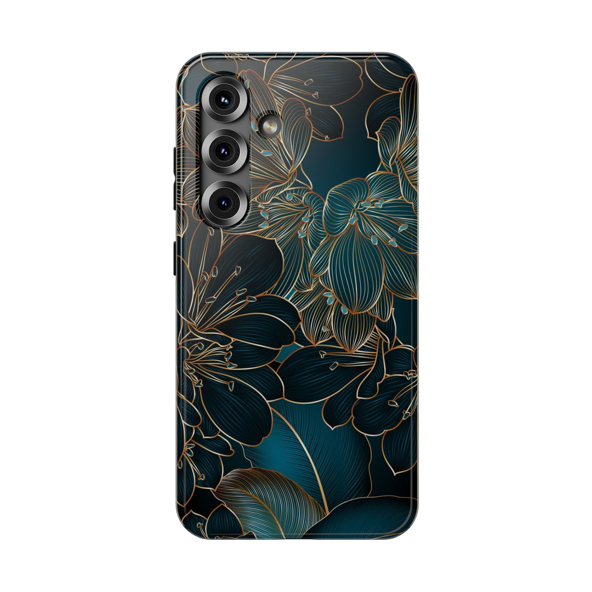 Floral Midnight Impact-Resistant New iPhone Phone Case
