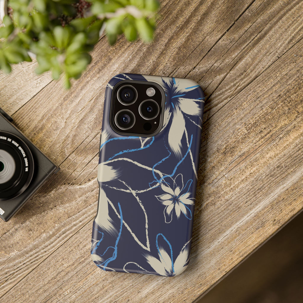 Floral Impact-Resistant Phone Case, Durable