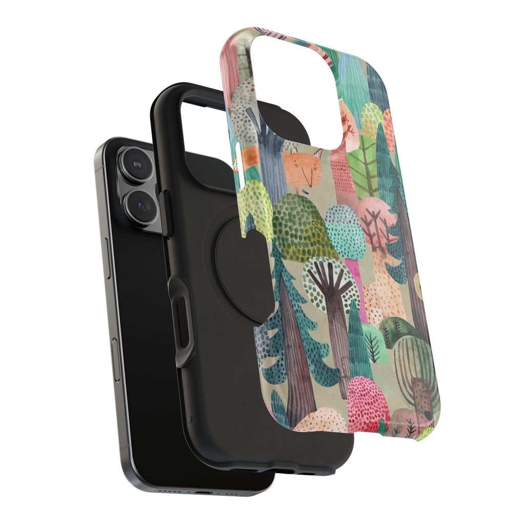 Whimsical Forest Phone Case - Impact-Resistant