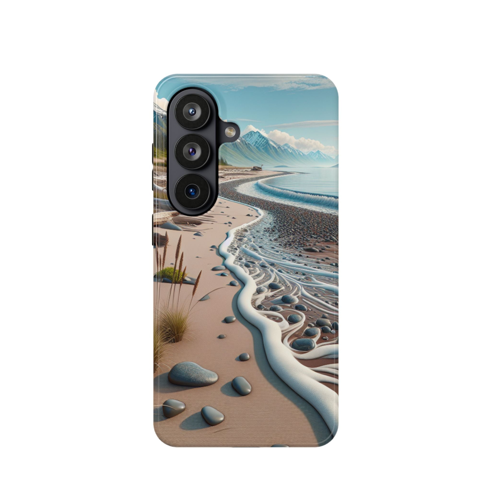 Beach Landscape Impact Resistant Phone Case