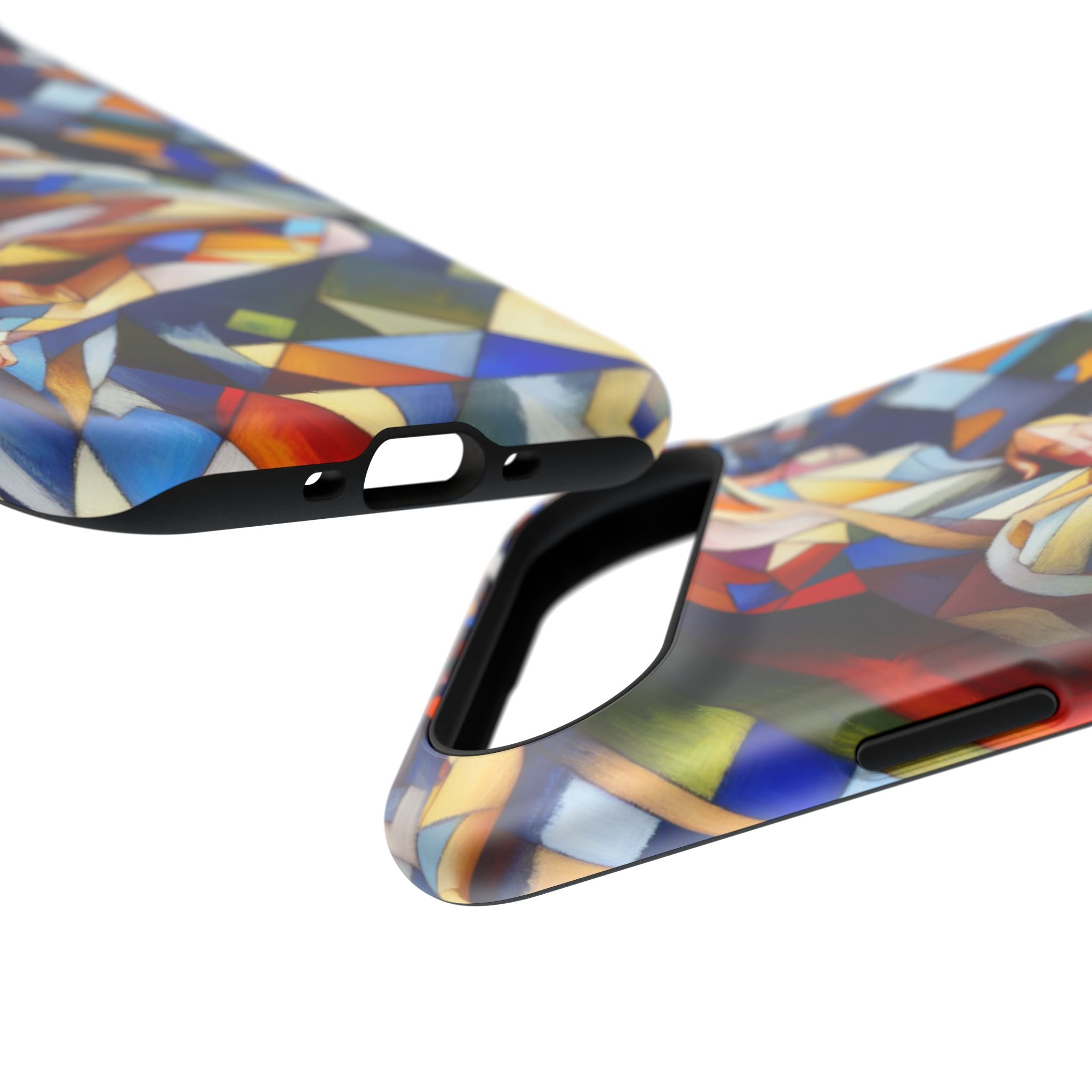 Impact Resistant Phone Case - Beautiful Woman Abstract Design