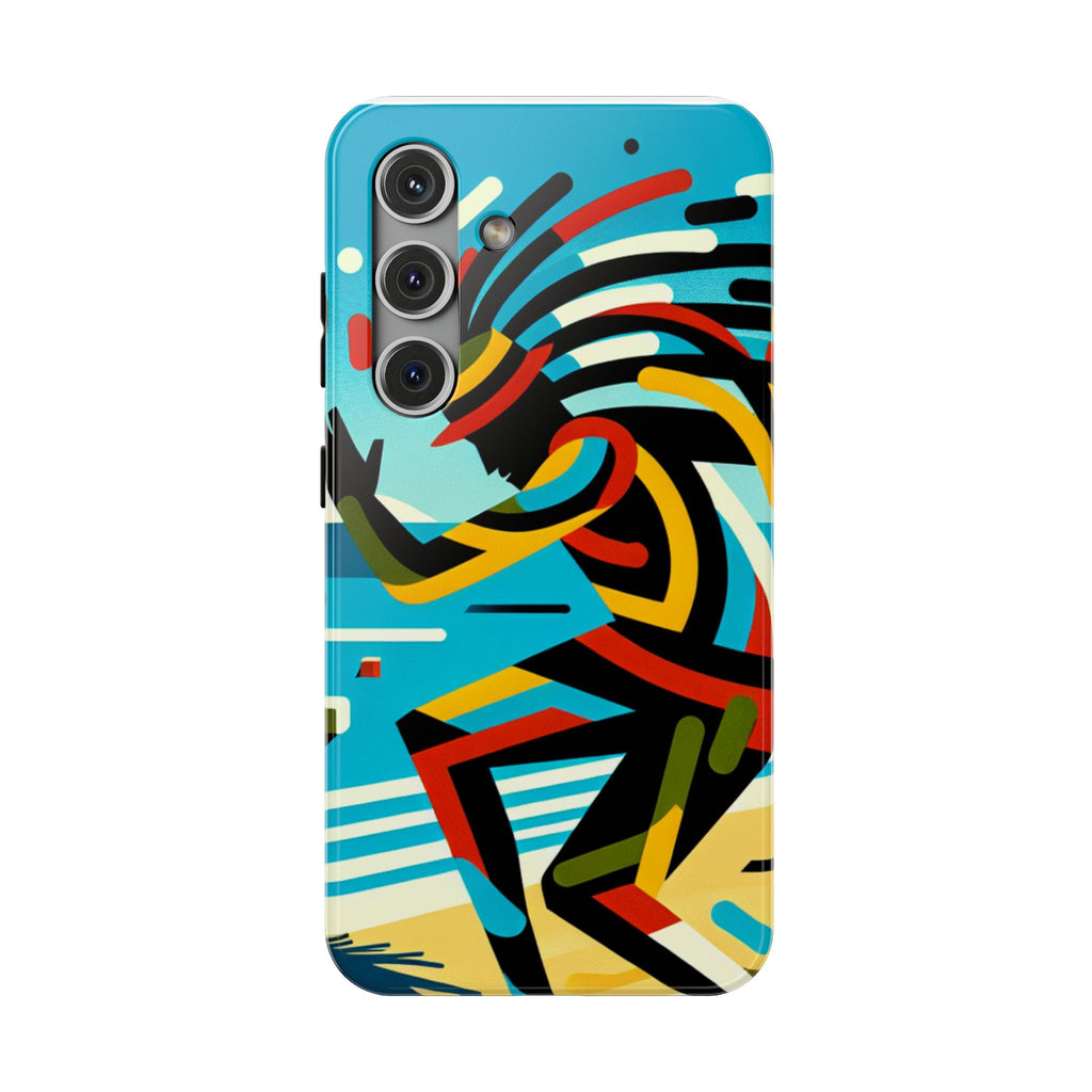 Vibrant Tribal Runner Impact Resistant Phone Case