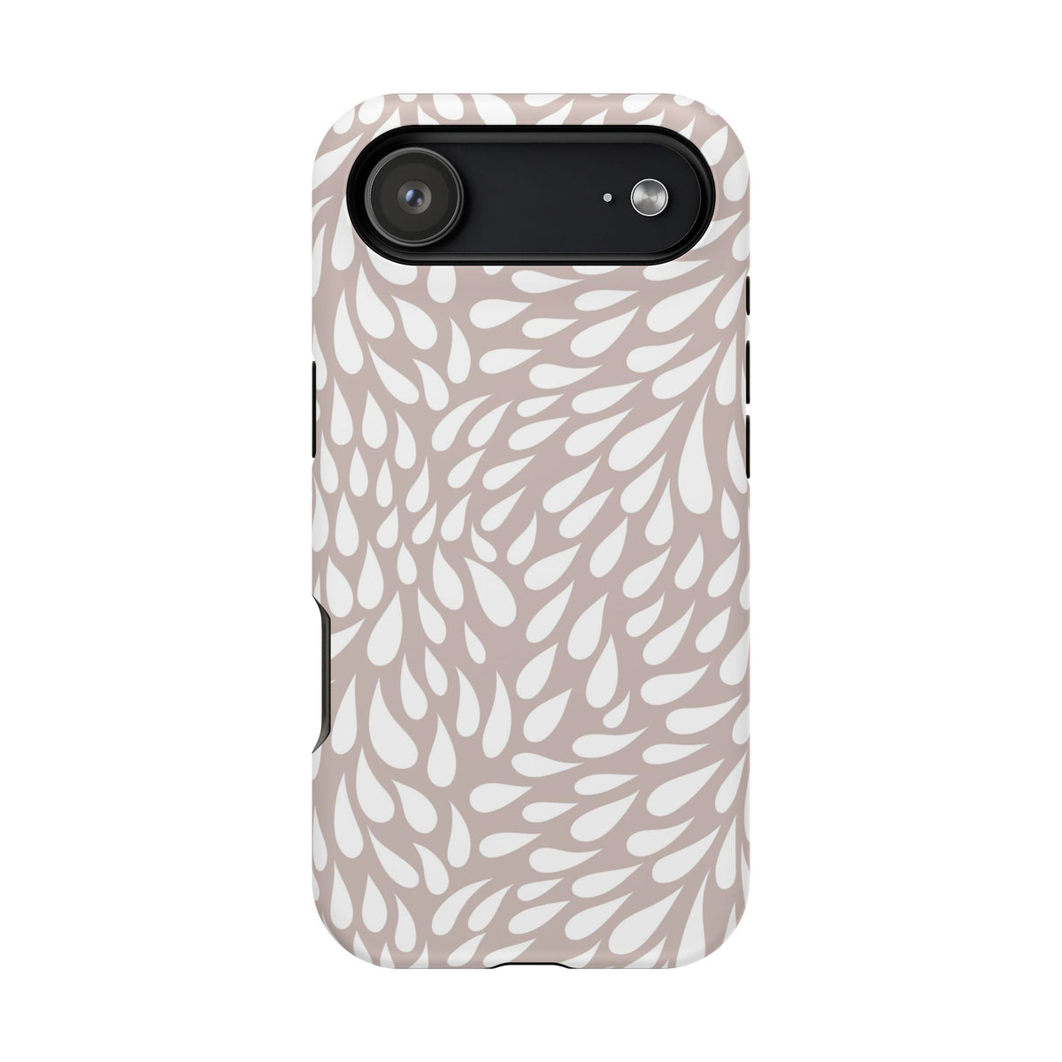 Neutral Petal Teardrop Design Magnetic Durable Phone Case for iPhone/Samsung