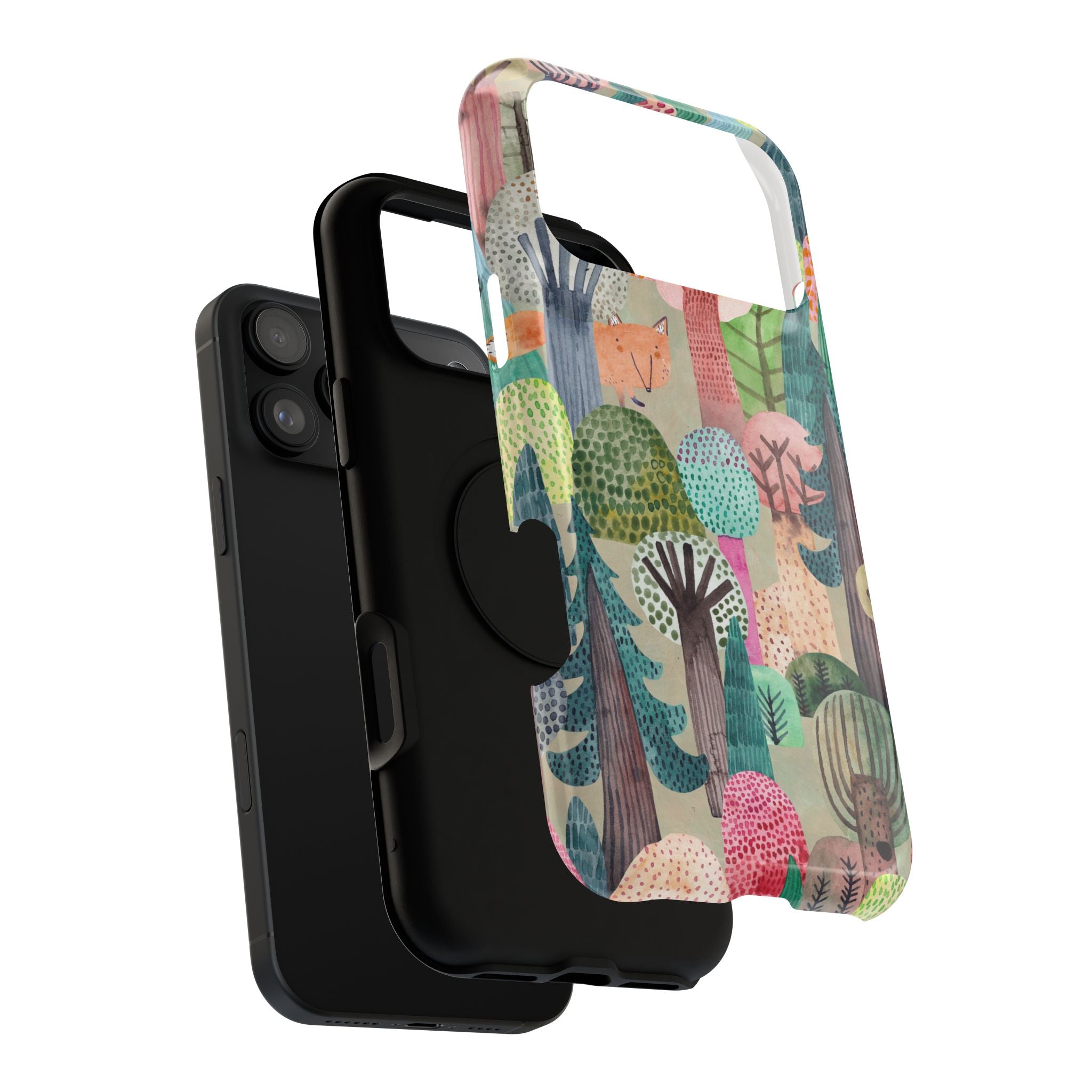 Whimsical Forest Phone Case - Impact-Resistant