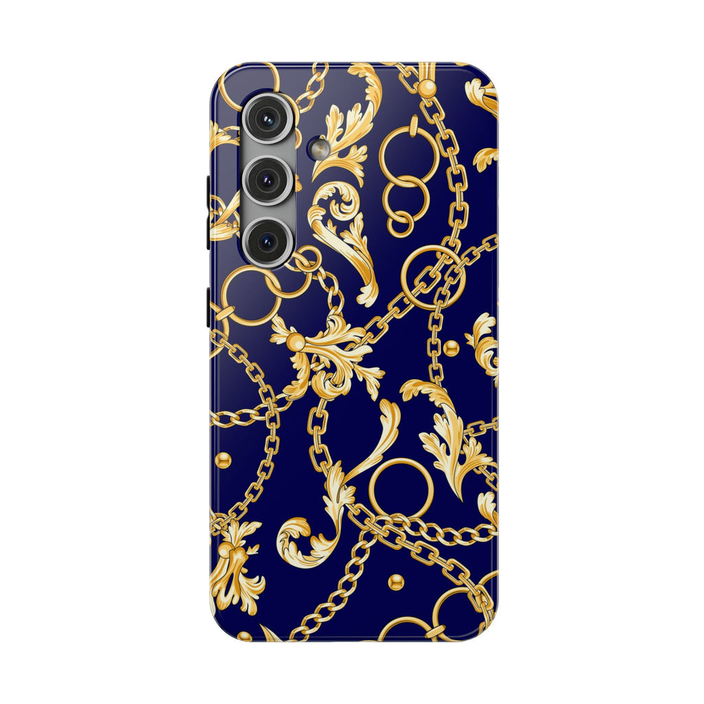 Baroque Gold Chain Impact-Resistant Phone Case