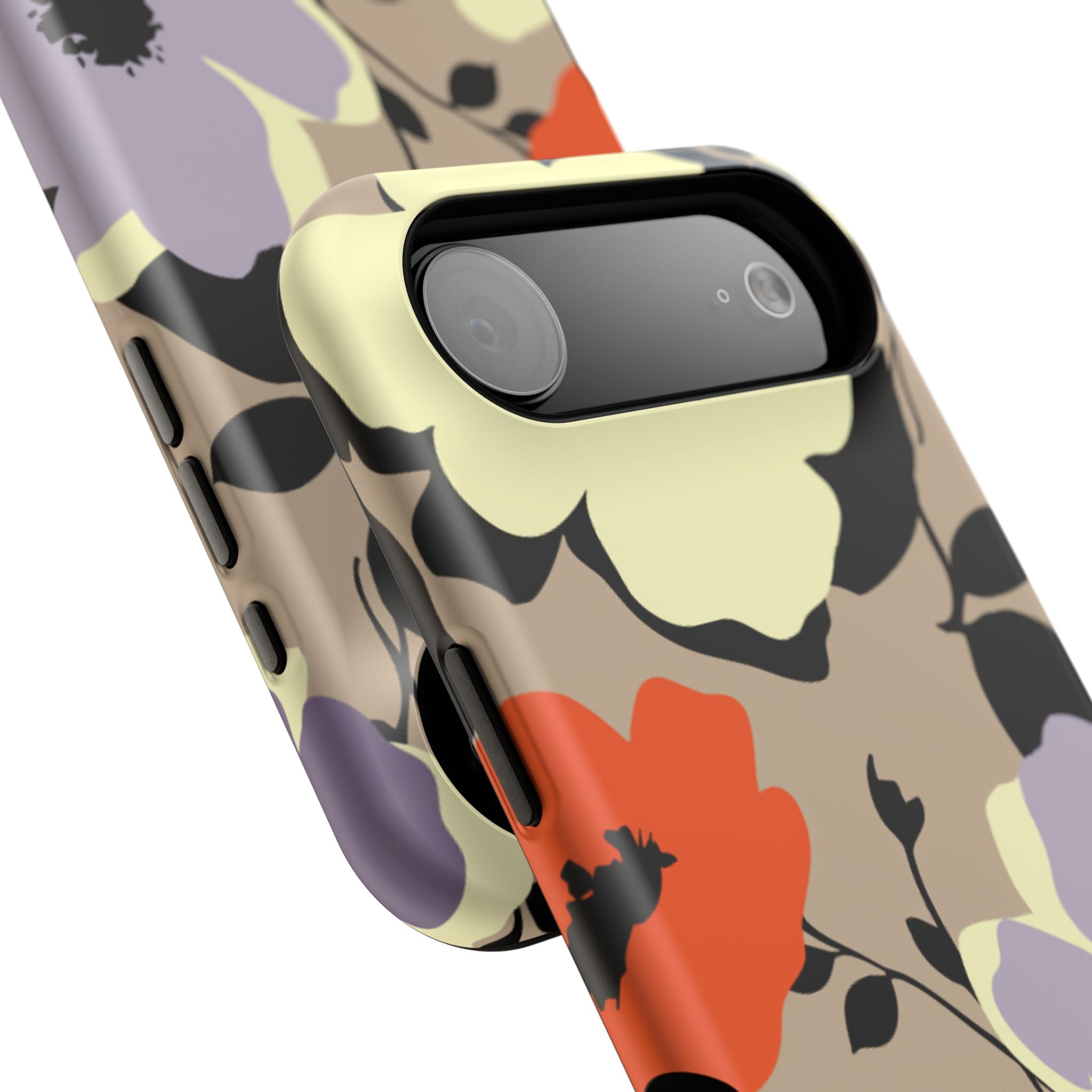 Floral Impact-Resistant Phone Case