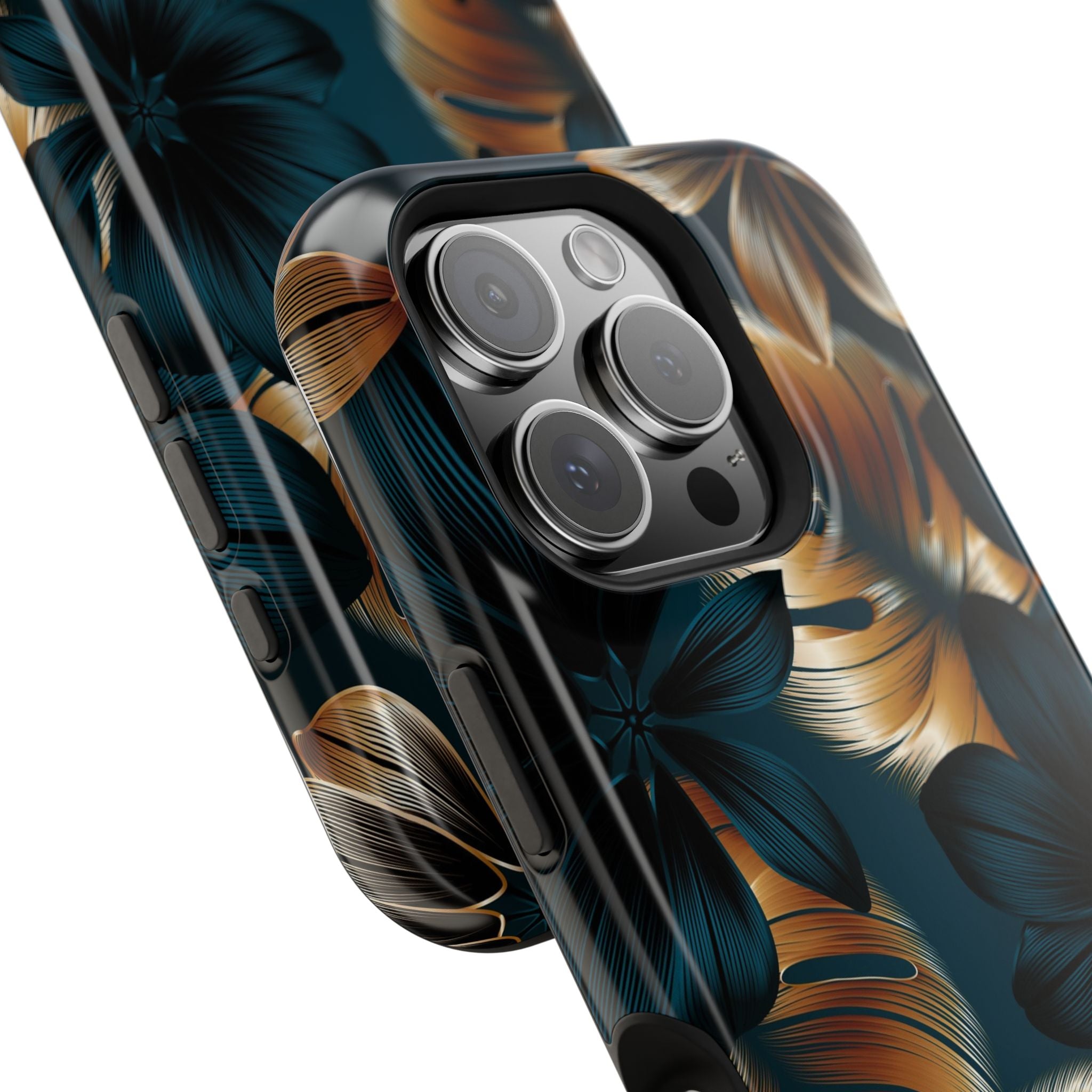 Floral Impact-Resistant Phone Case