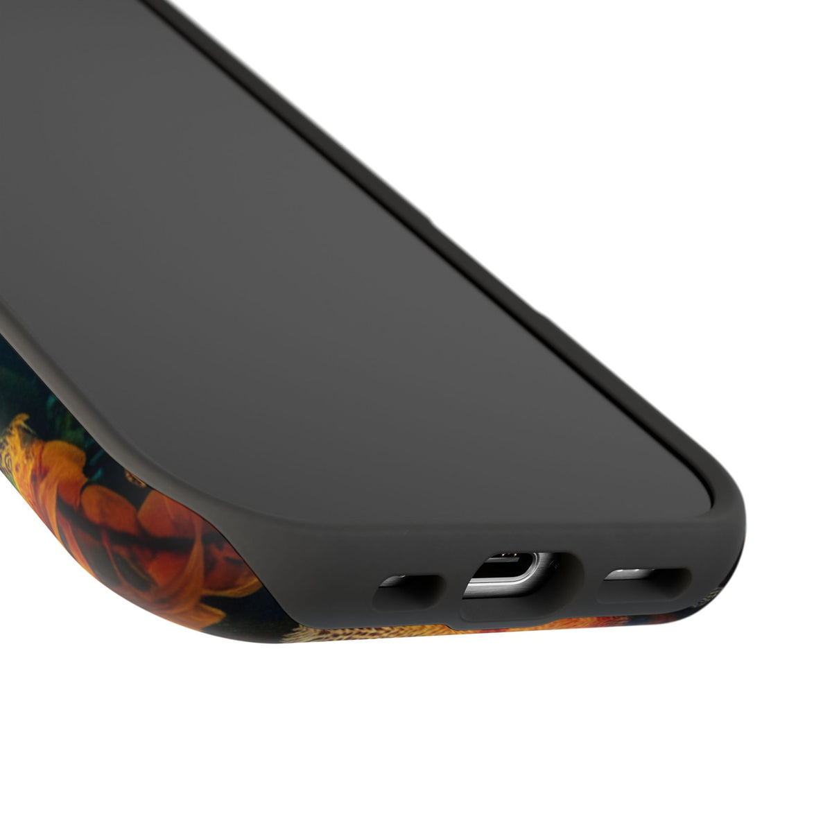 Sea Life Phone Case — Colorful Underwater Fish Impact-Resistant Case