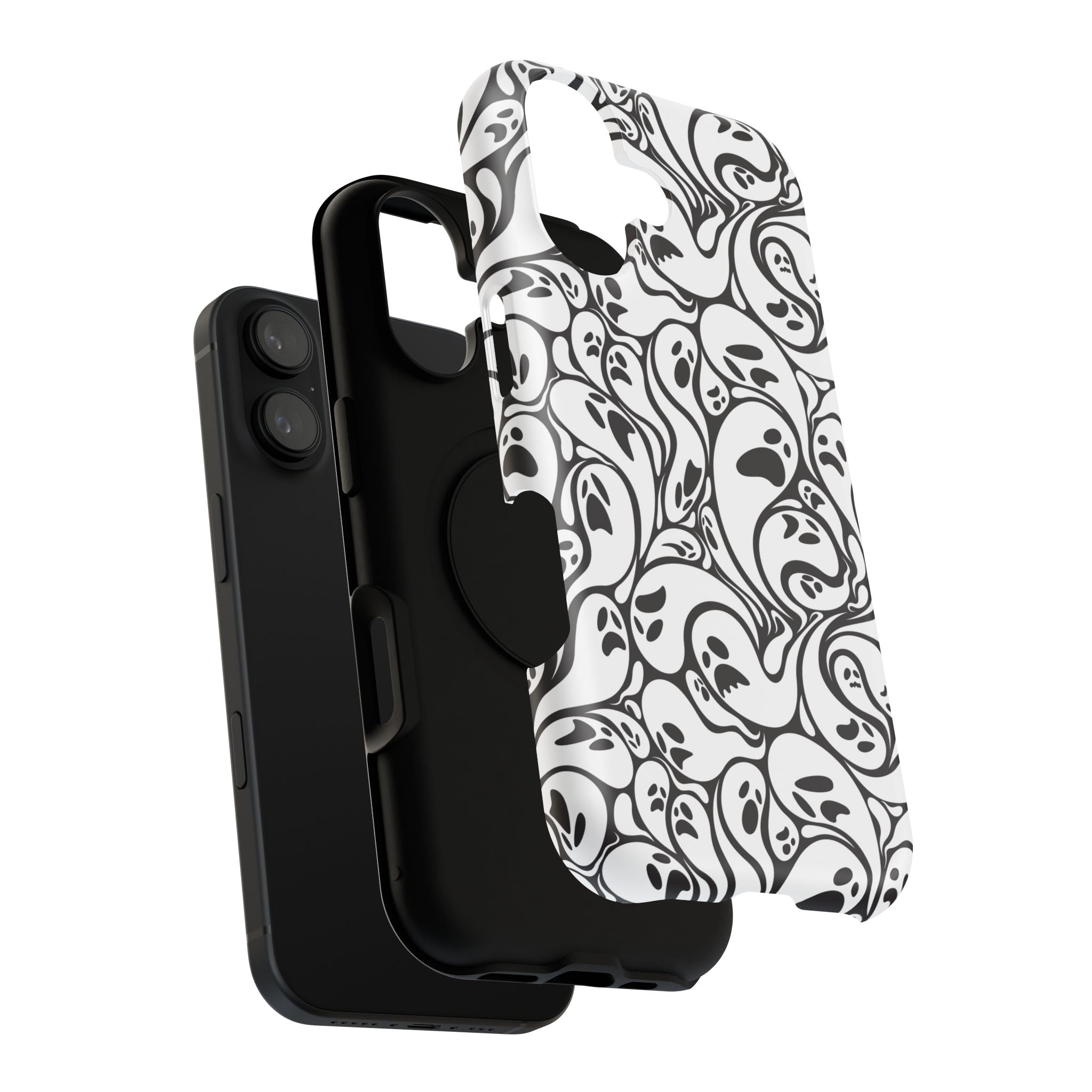 Halloween Ghostly Vibes Impact-Resistant Phone Case