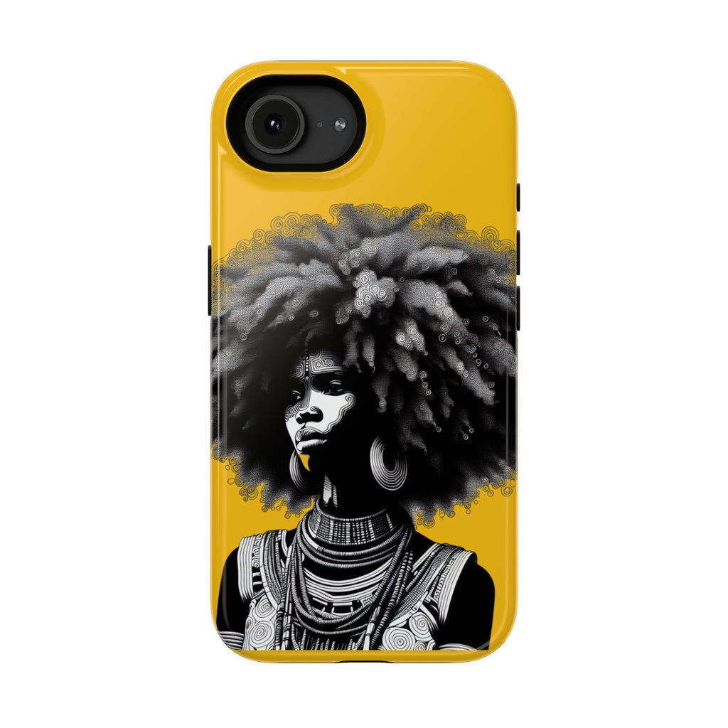 Bold African Art Impact Resistant  Phone Case