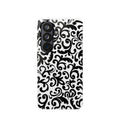 Floral Scroll Impact-Resistant Phone Case