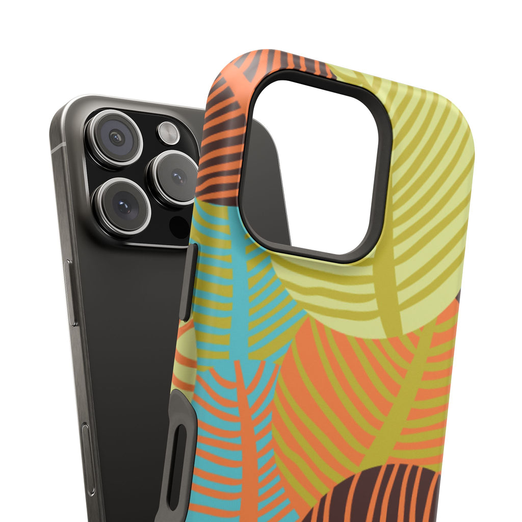 Vibrant Leafy Phone Impact-Resistant Case