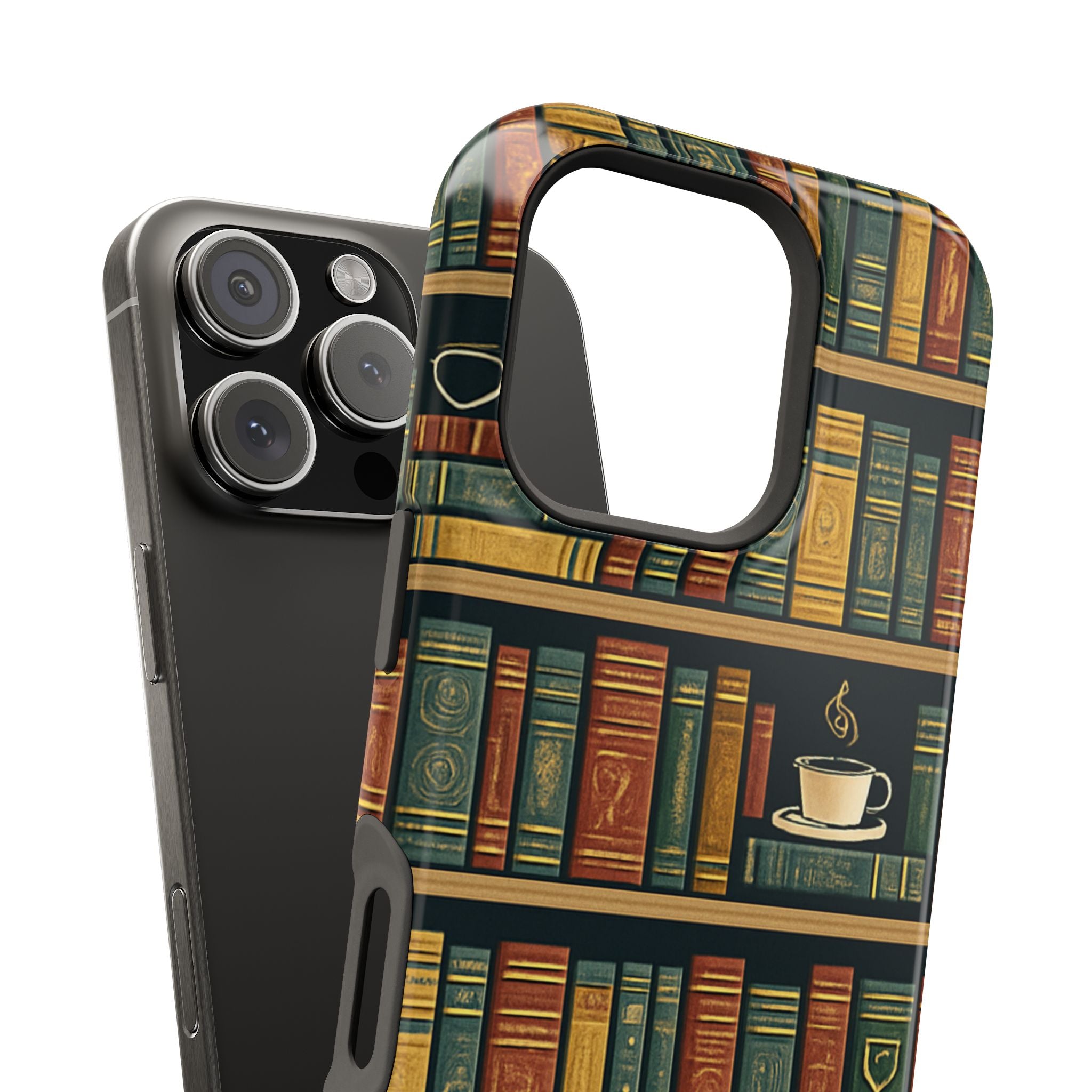 Bookshelf Impact-Resistant Phone Case