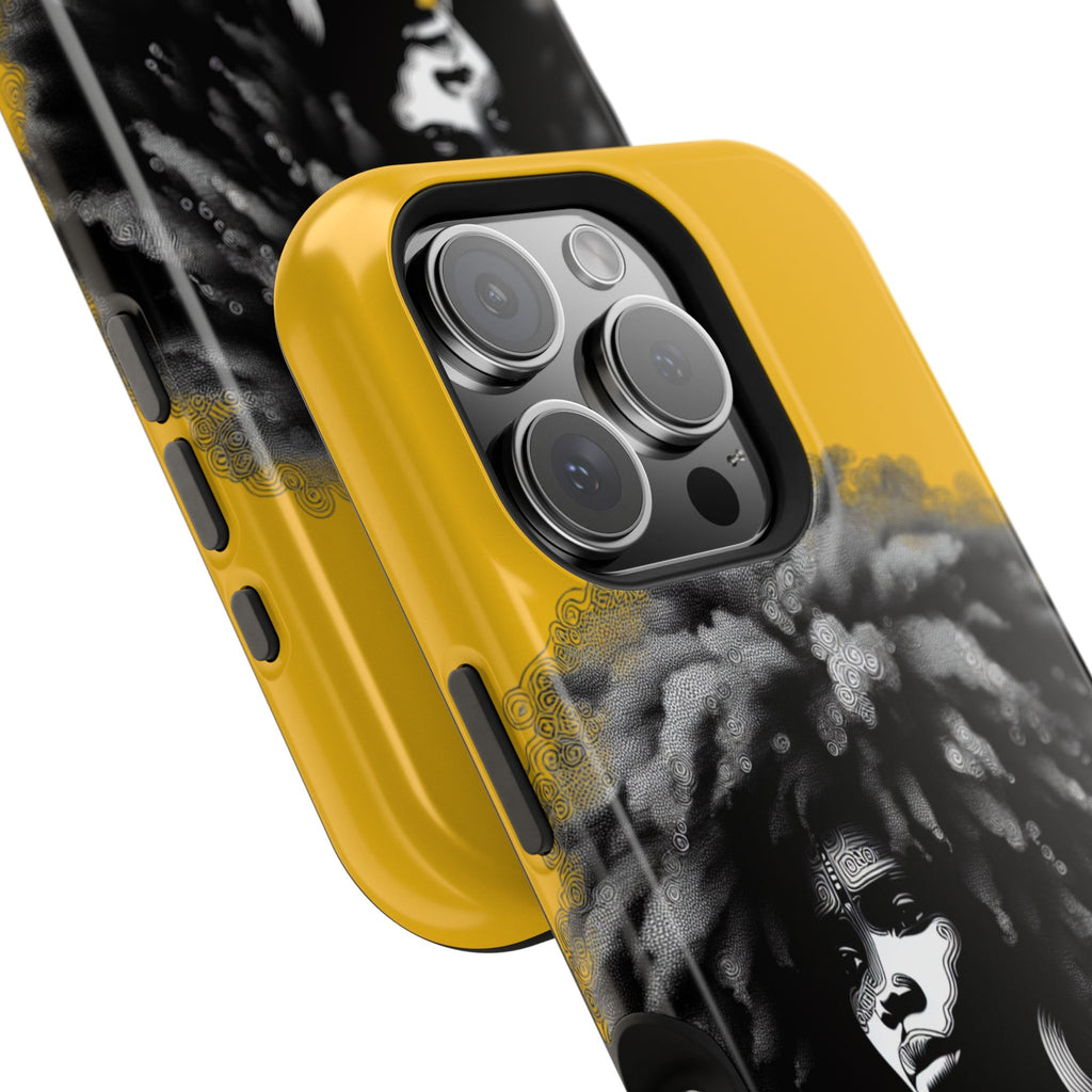 Bold African Art Impact Resistant  Phone Case