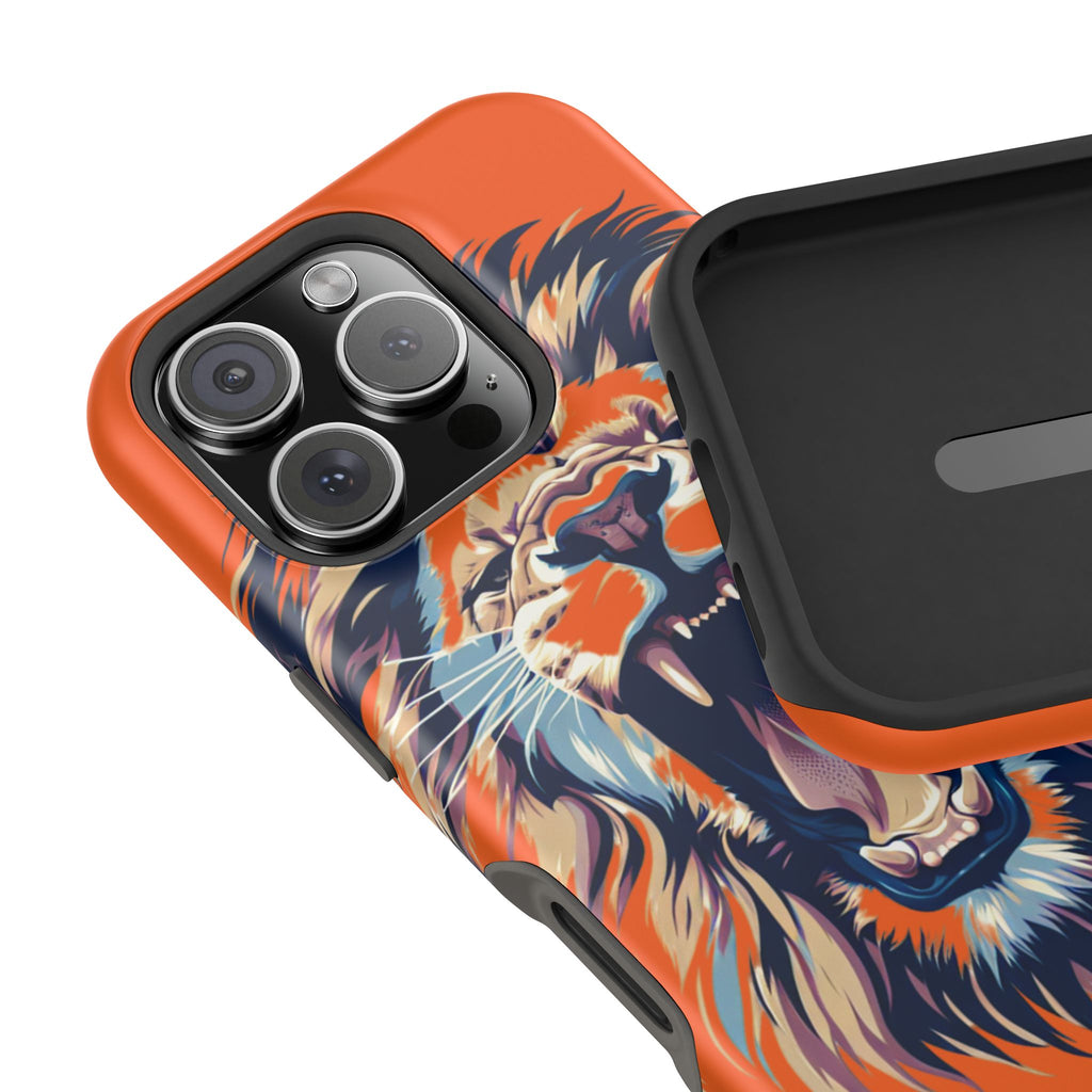 Wild Roar Lion Impact Resistant Phone Case