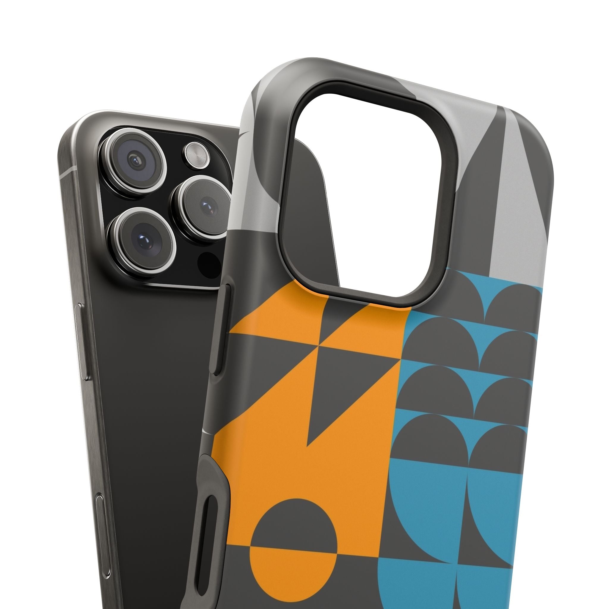 Geometric Impact-Resistant Phone Case