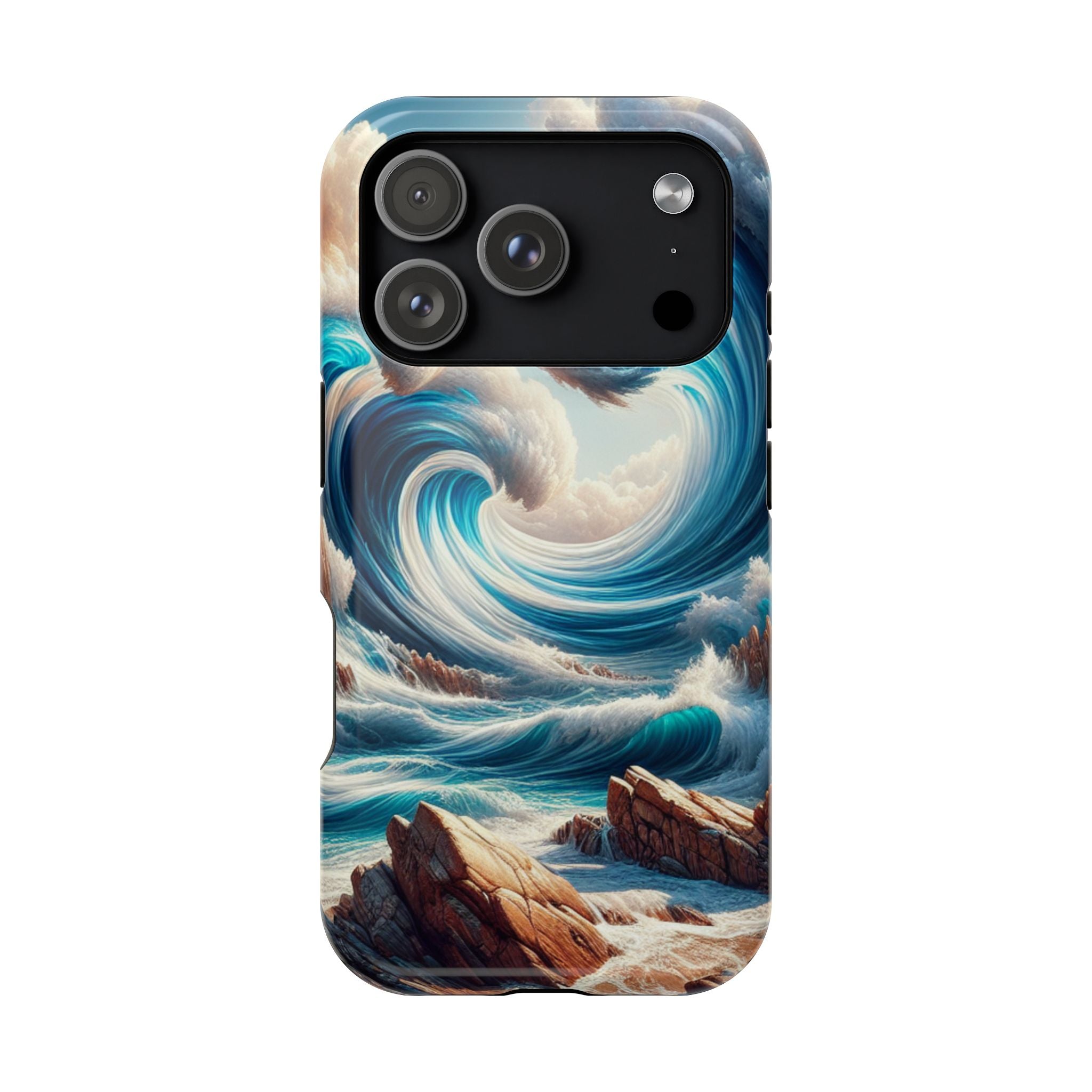 Ocean Wave Impact Resistant  Phone Case