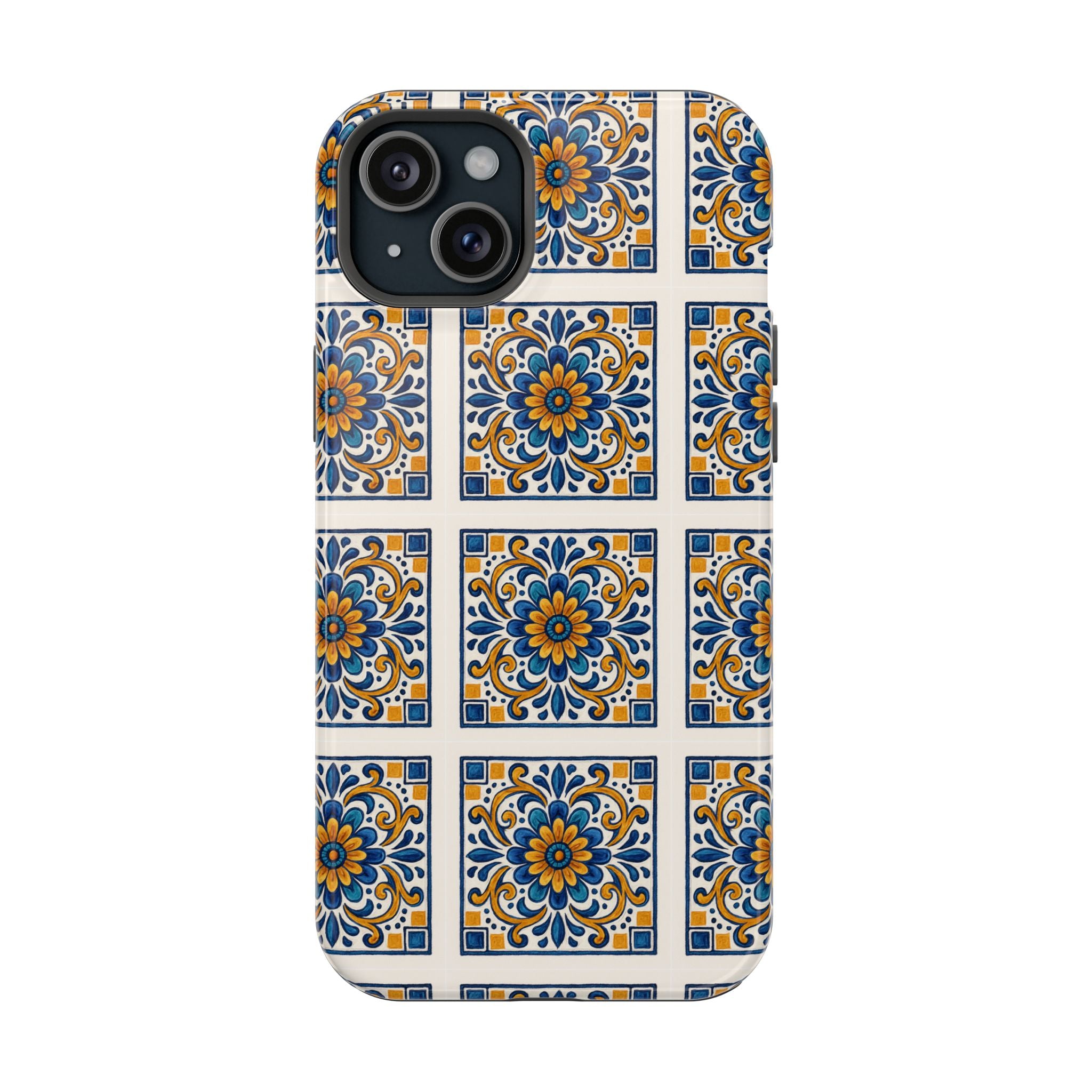 Colorful Floral Phone Case, Durable Impact-Resistant