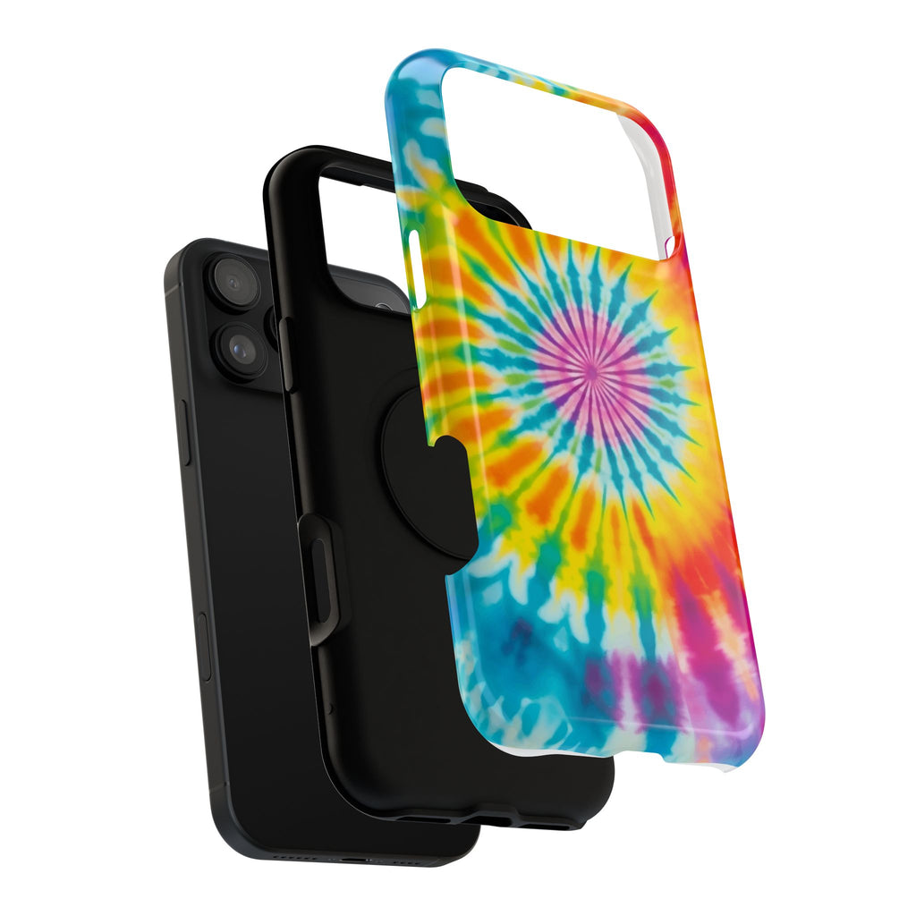 Colorful Tie-Dye Impact-Resistant Phone Case