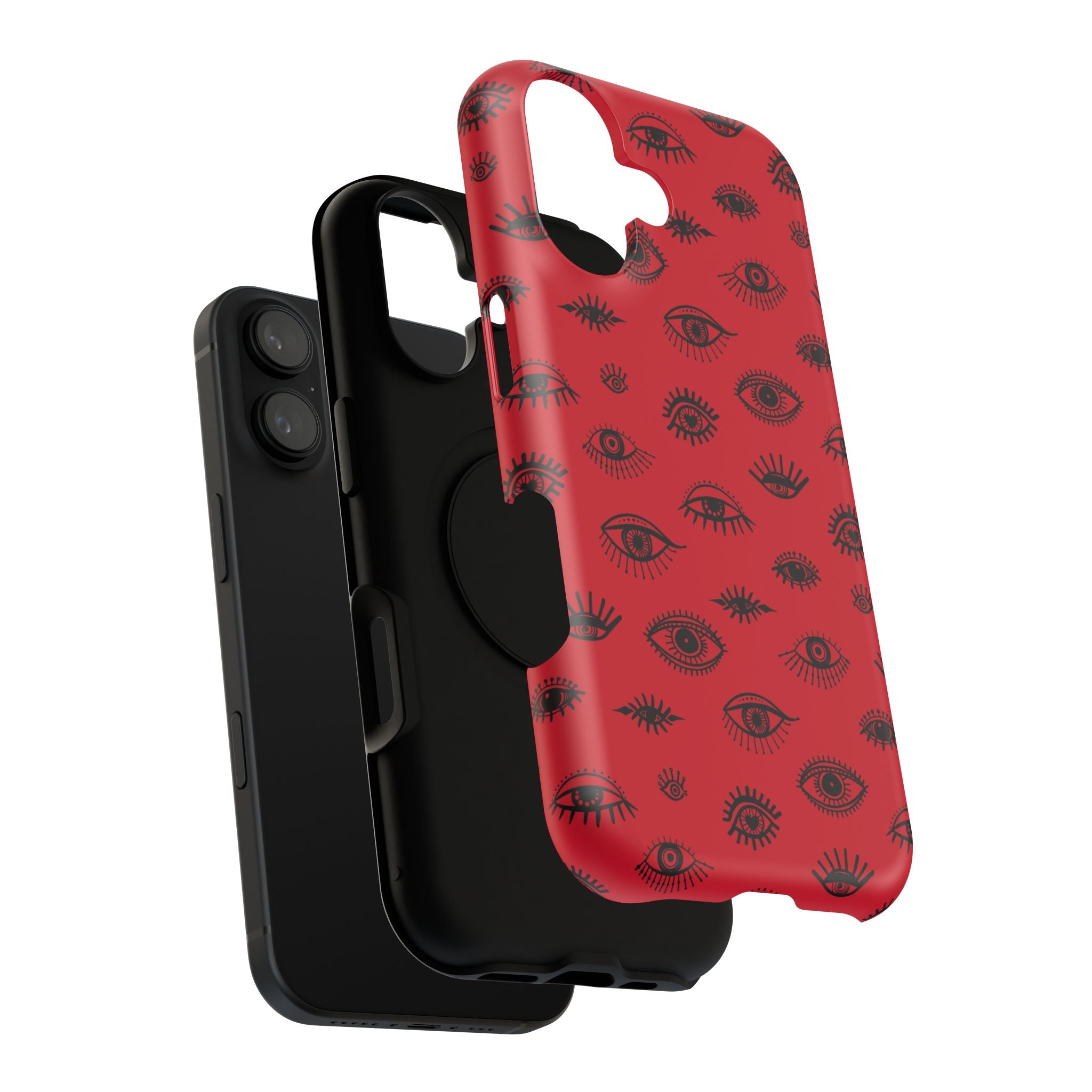 Bold Eye Phone Case, Impact-Resistant
