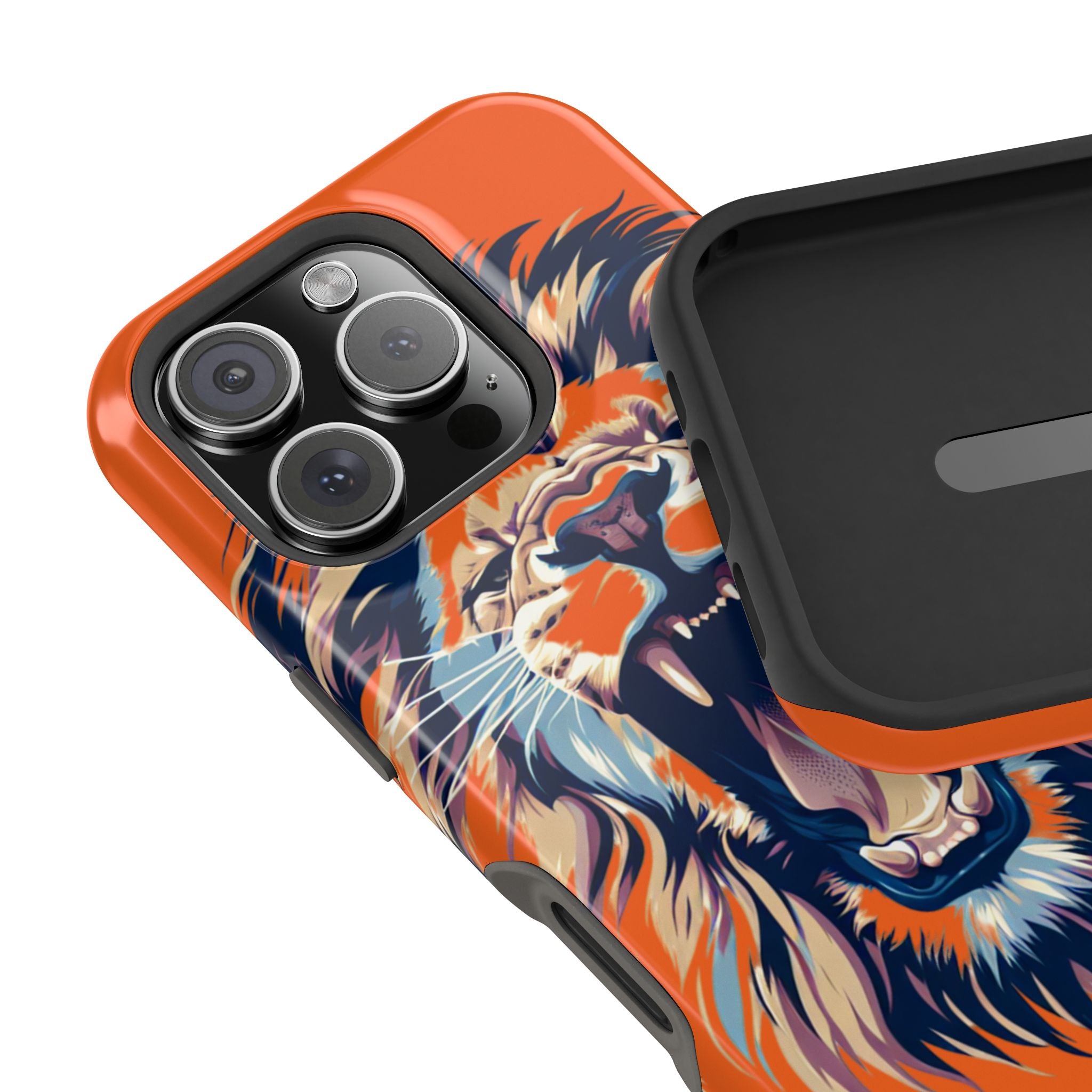 Wild Roar Lion Impact Resistant Phone Case