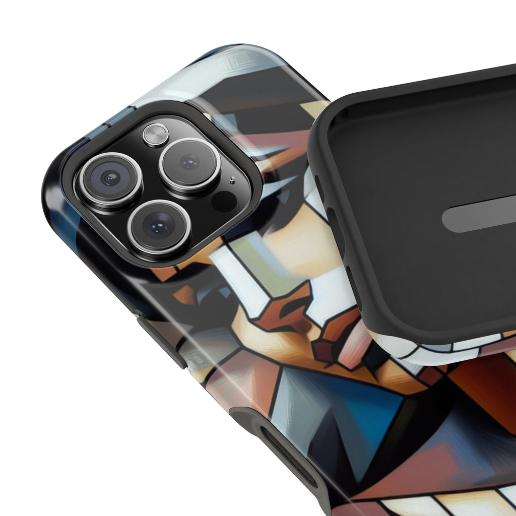 Impact Resistant Phone Case -Woman Looking Side Abstract