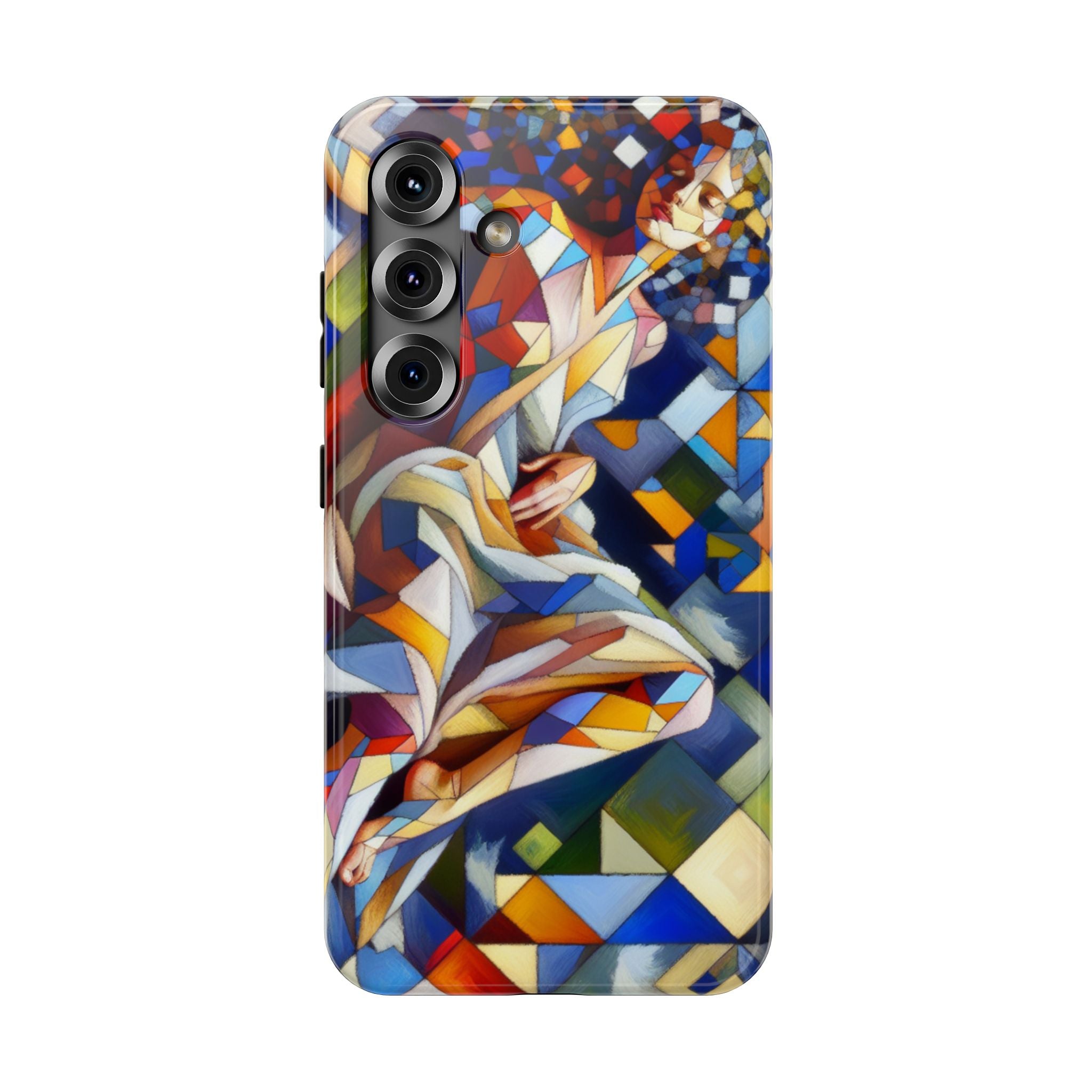 Impact Resistant Phone Case - Beautiful Woman Abstract Design
