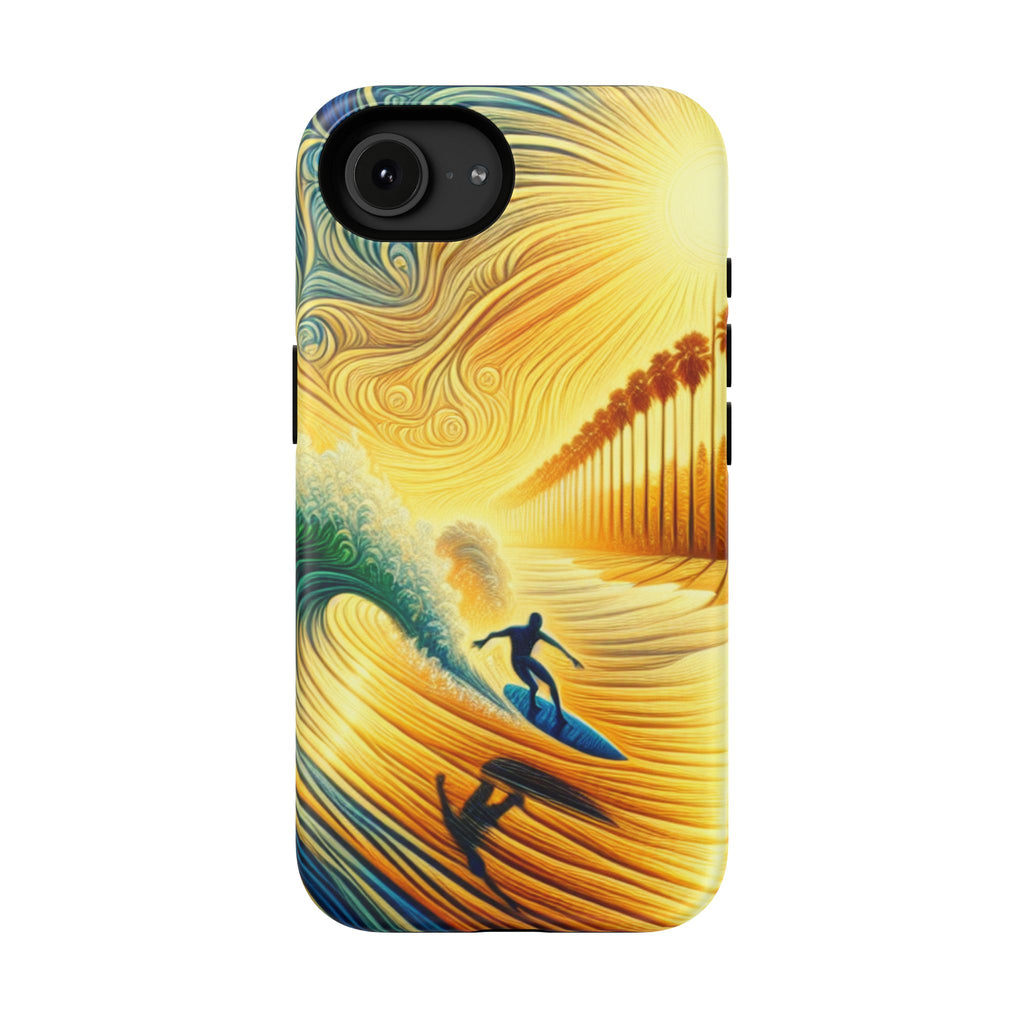 Surfer Sunrise Impact-Resistant Phone Case