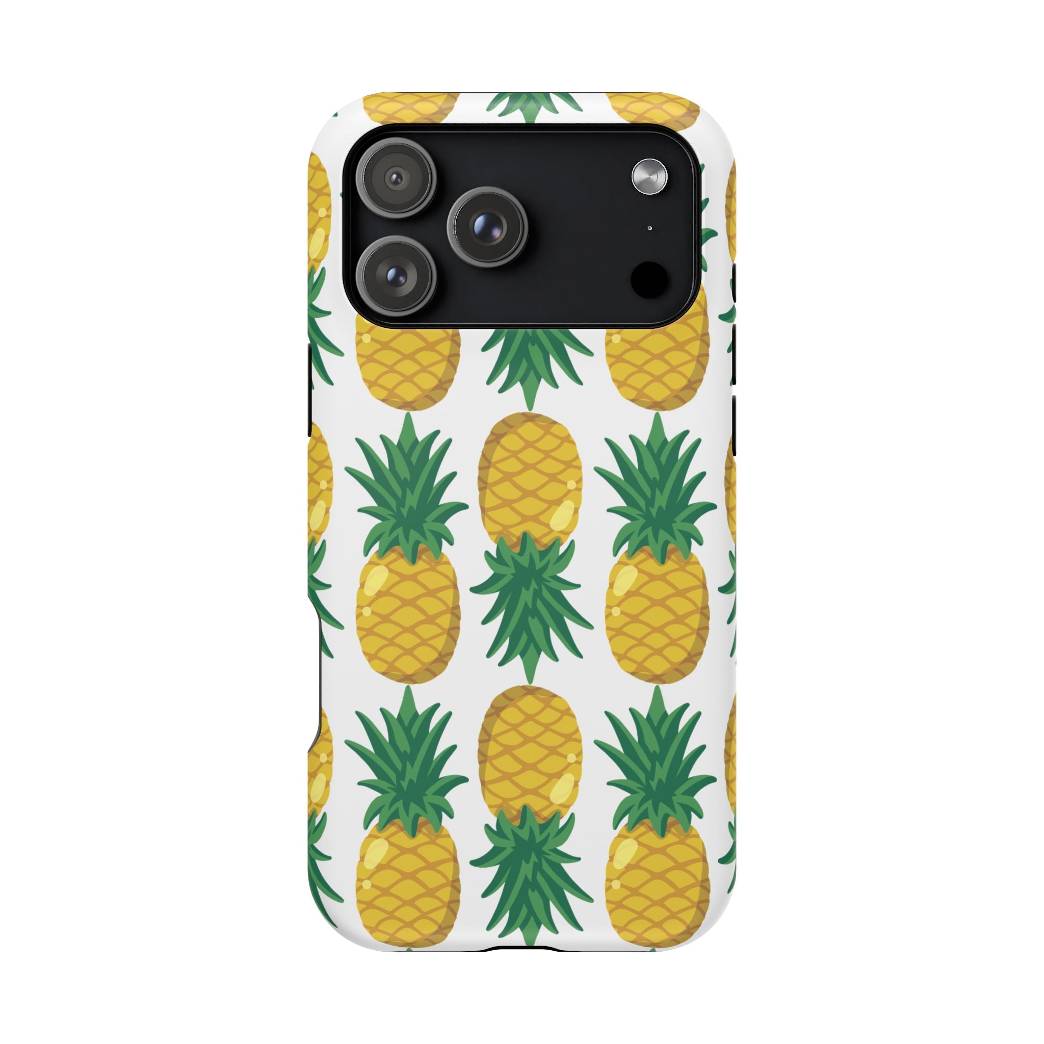 Pineapple Print Phone Case - Impact-Resistant