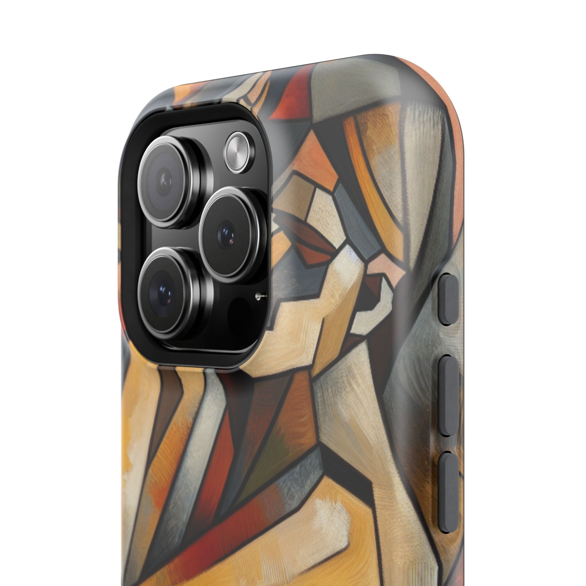 Impact Resistant Phone Case - Sleeping  Woman Abstract
