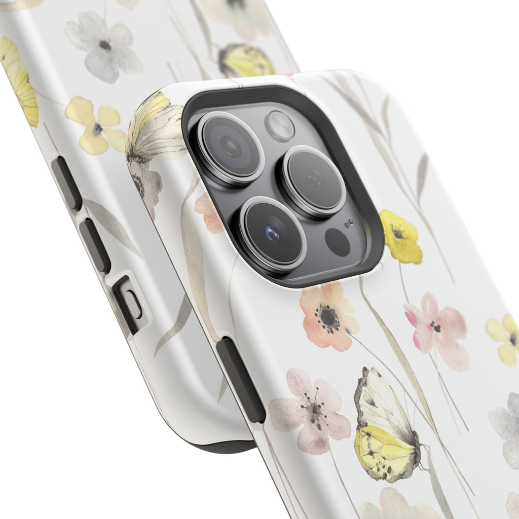 Floral Impact-Resistant Phone Case