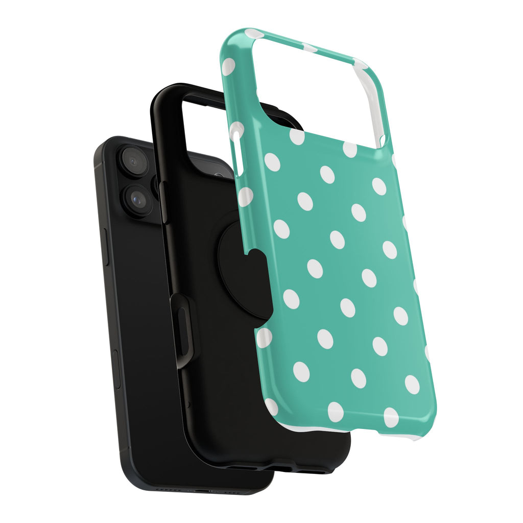 Polka Dot Phone Case - Impact-Resistant