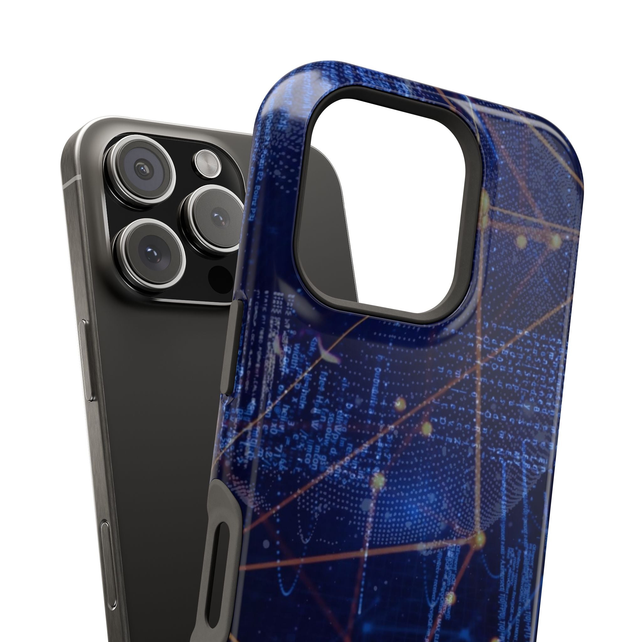 Geometric Impact-Resistant Phone Case